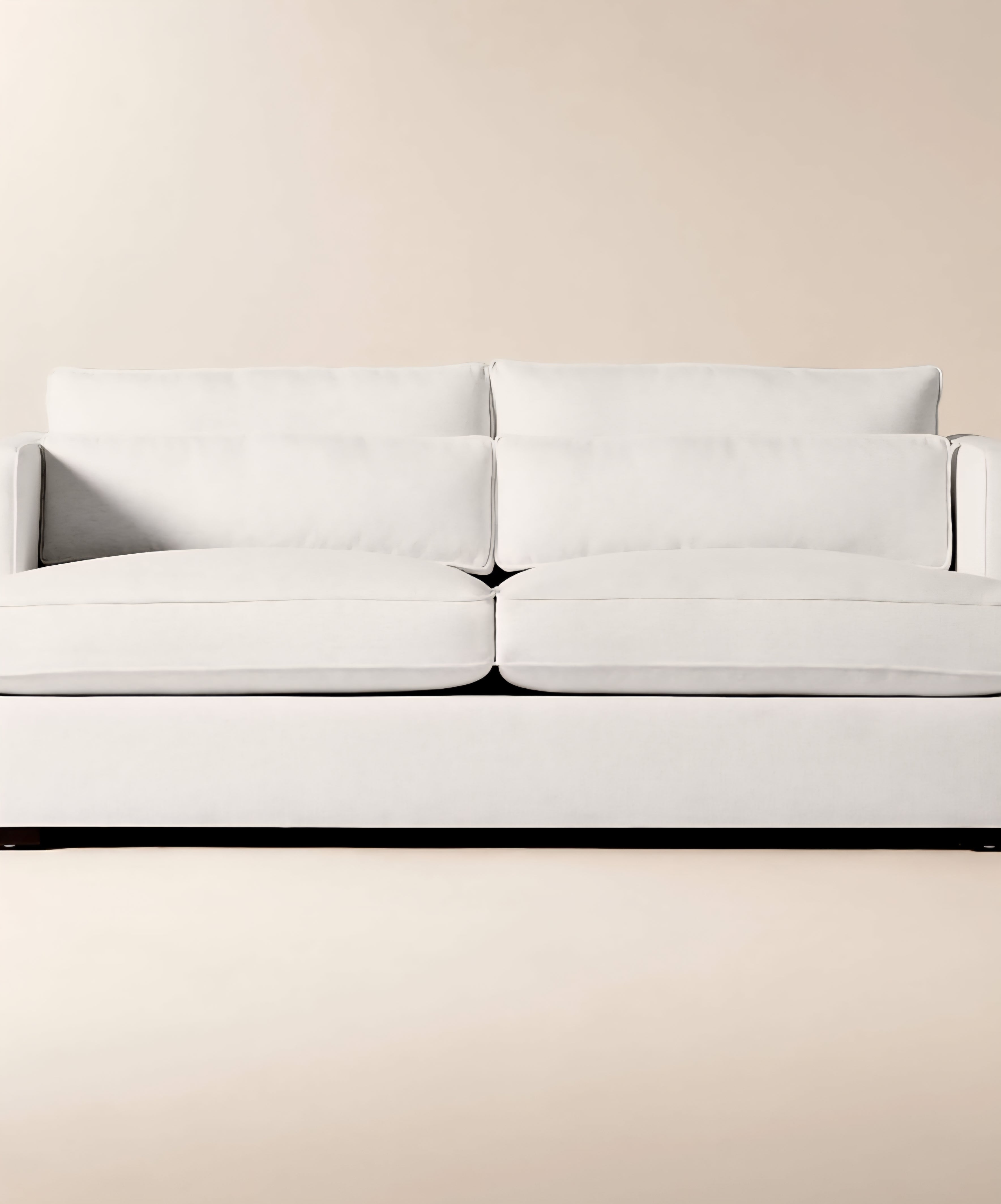 THE ONE × Eastman — White Performance Fabric Sofa