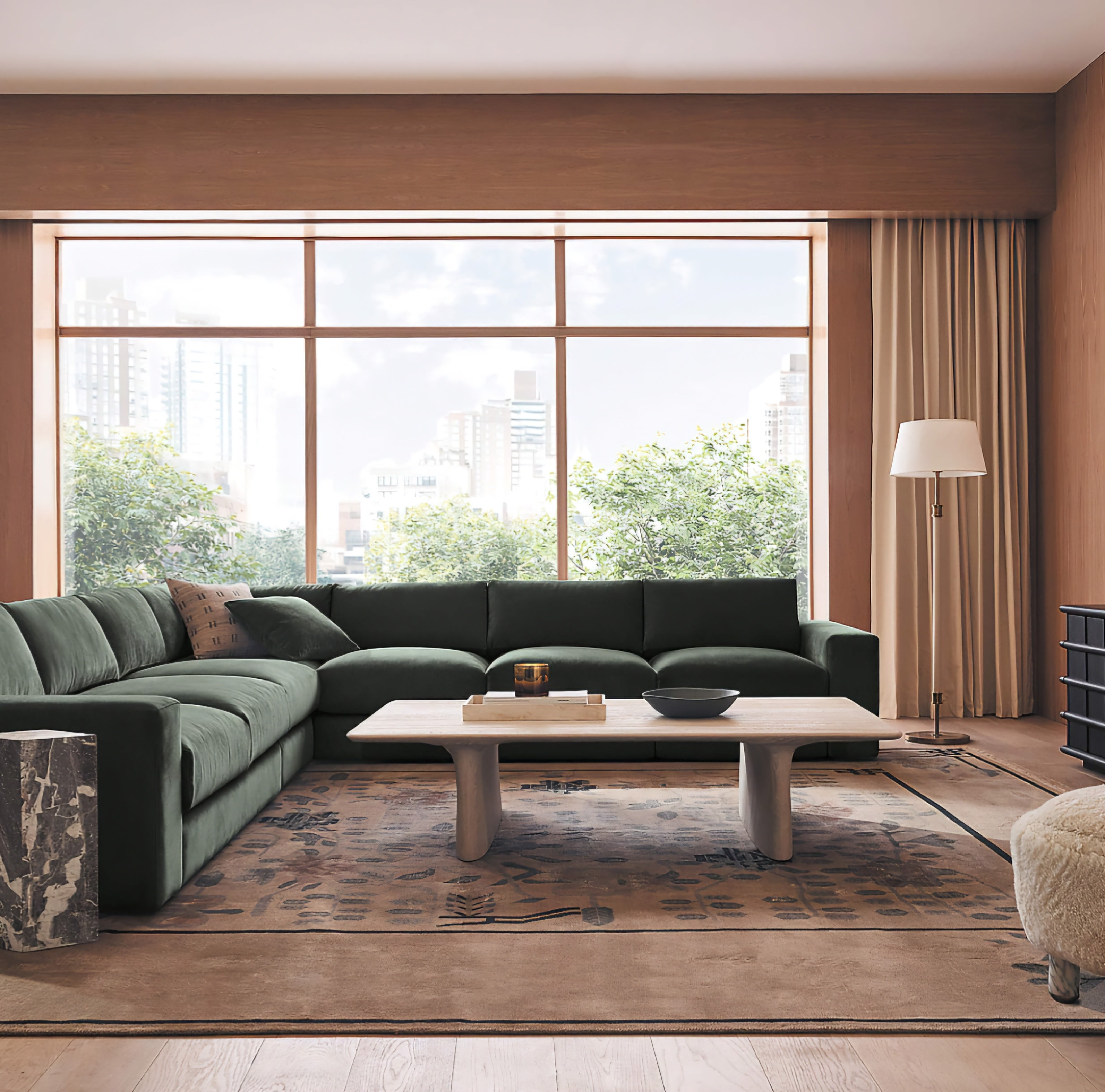 THE ONE × Berkeley — Jade Performance Velvet 78" Sofa