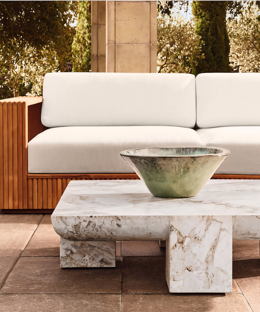 THE ONE × Marlo — Marble Coffee Table