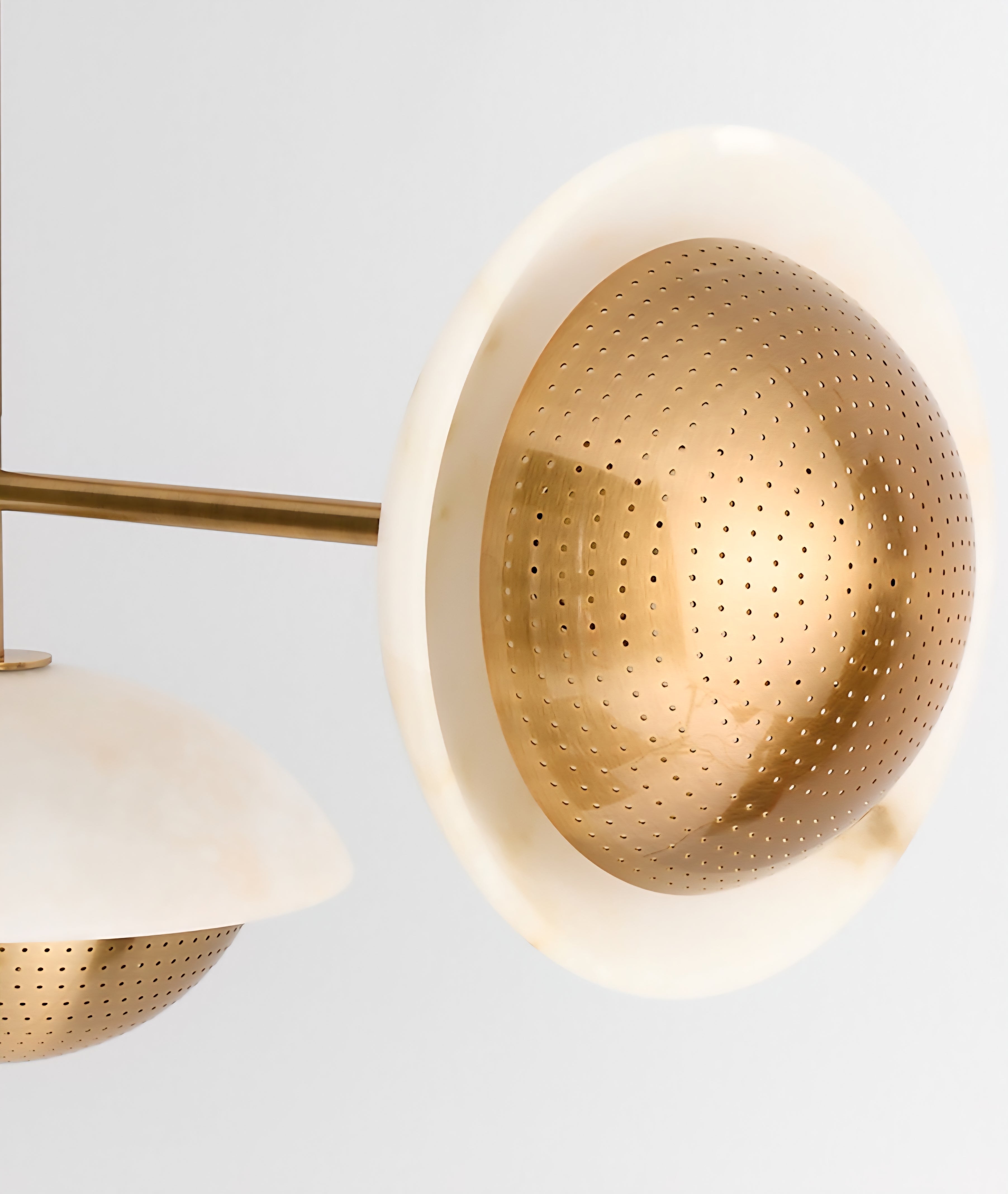 THE ONE × Solstice — Alabaster Chandelier (53.4")