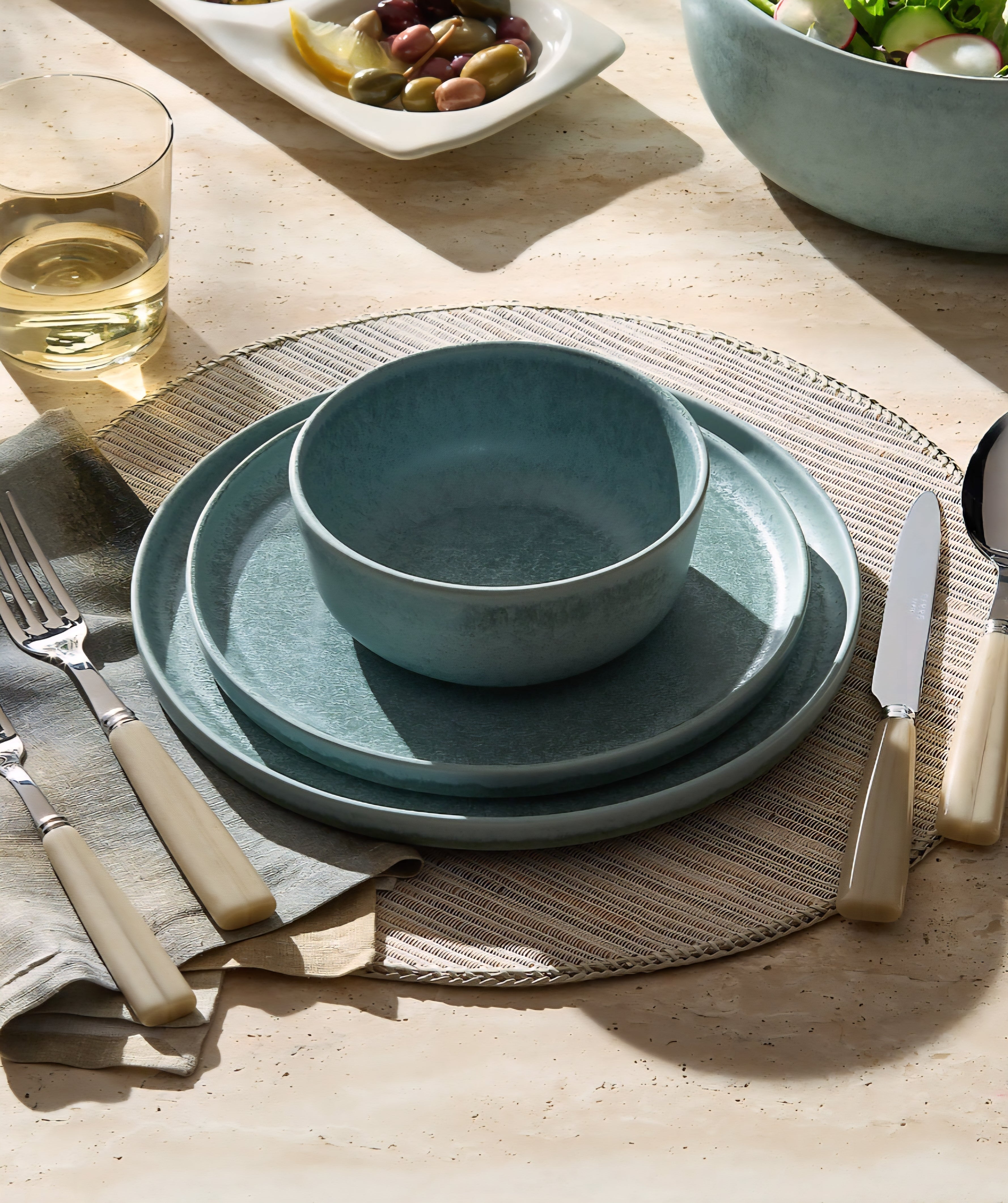 THE ONE × Drift — Matte Reactive Glaze Dinner Plates