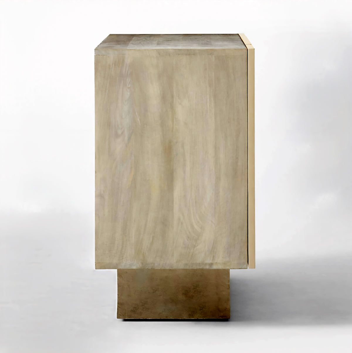 THE ONE × Benoit — Enameled White Wood Credenza