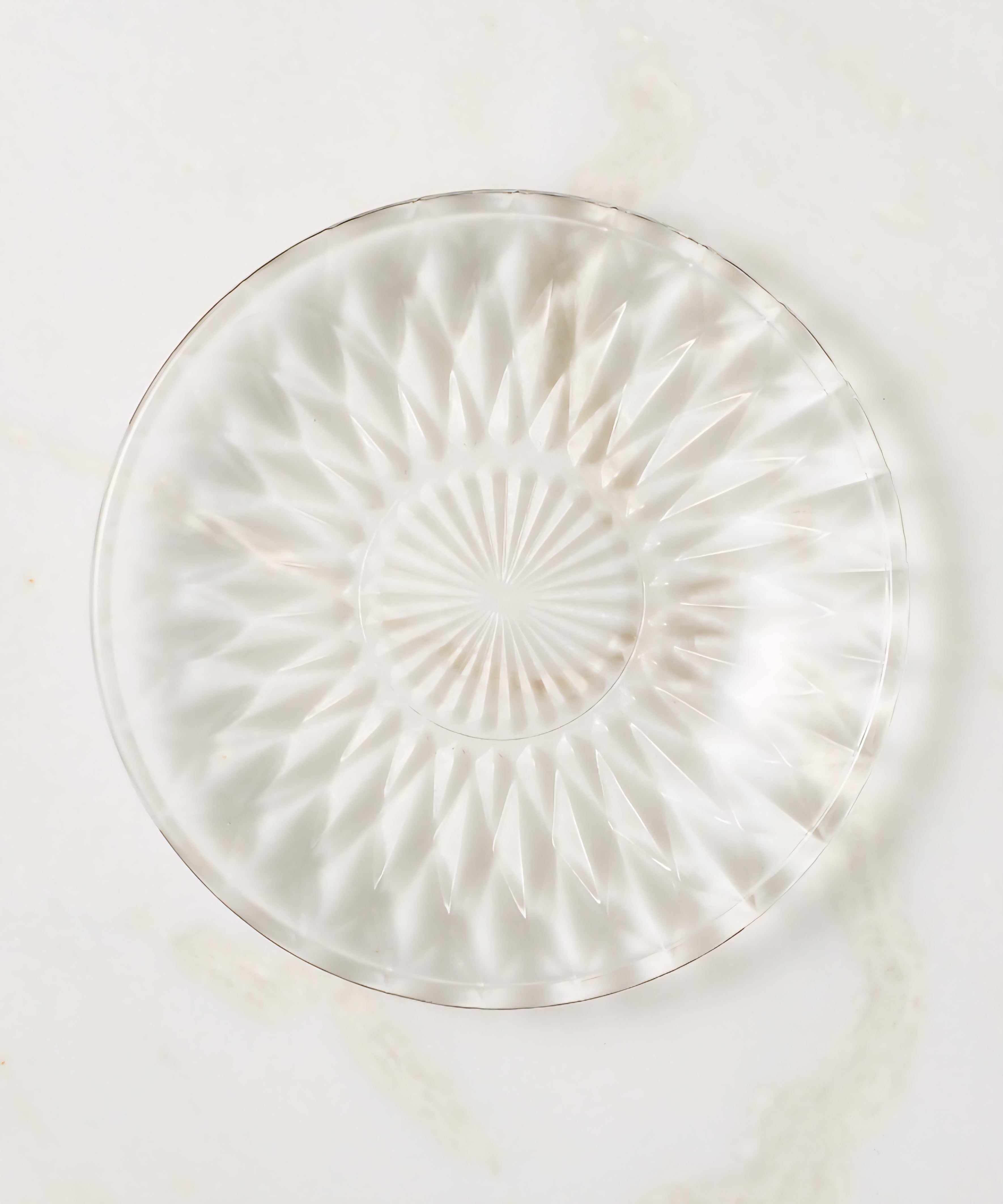 THE ONE × Daphne — Glass Appetizer Plates