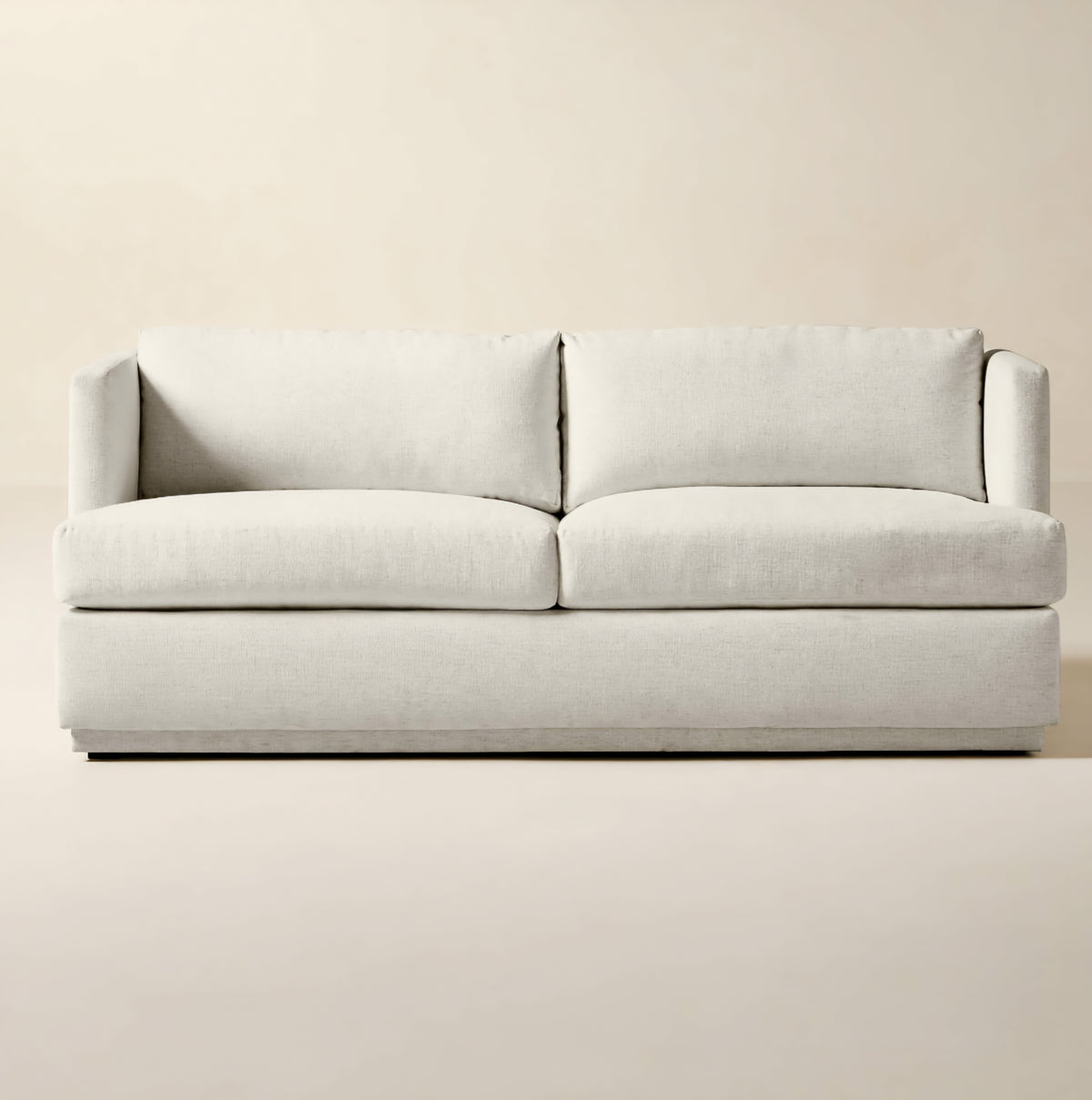 THE ONE × Seneca — Off-White Performance Fabric Sleeper Sofa