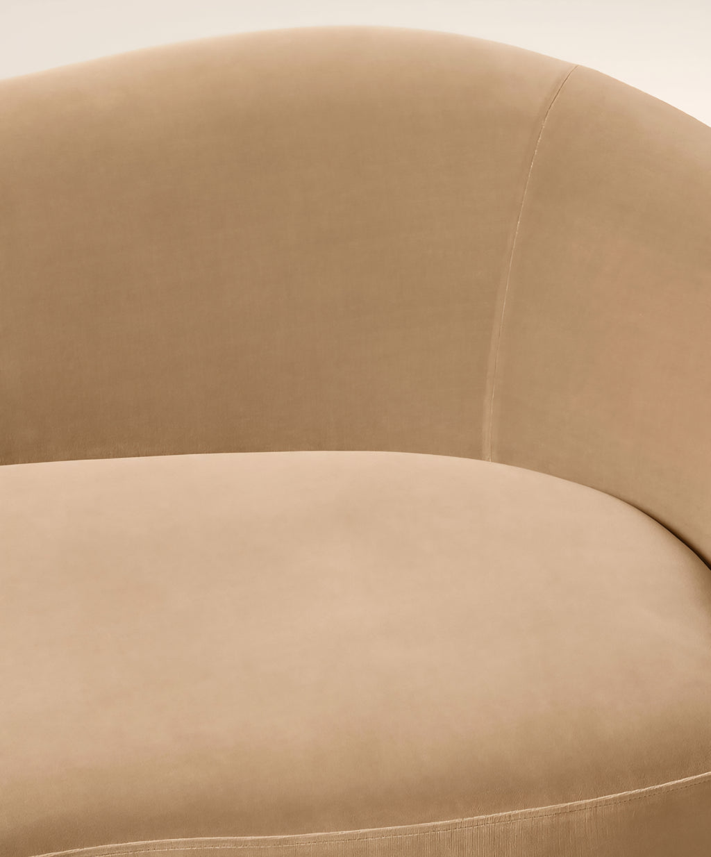 THE ONE × Curvo — White Performance Fabric Sofa by goop