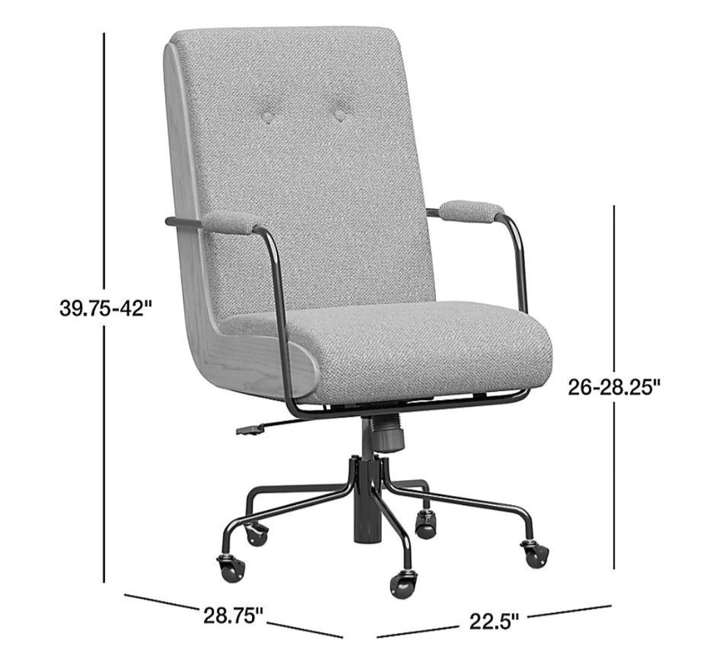 THE ONE × Ellison — Green Woven High-Back Office Chair