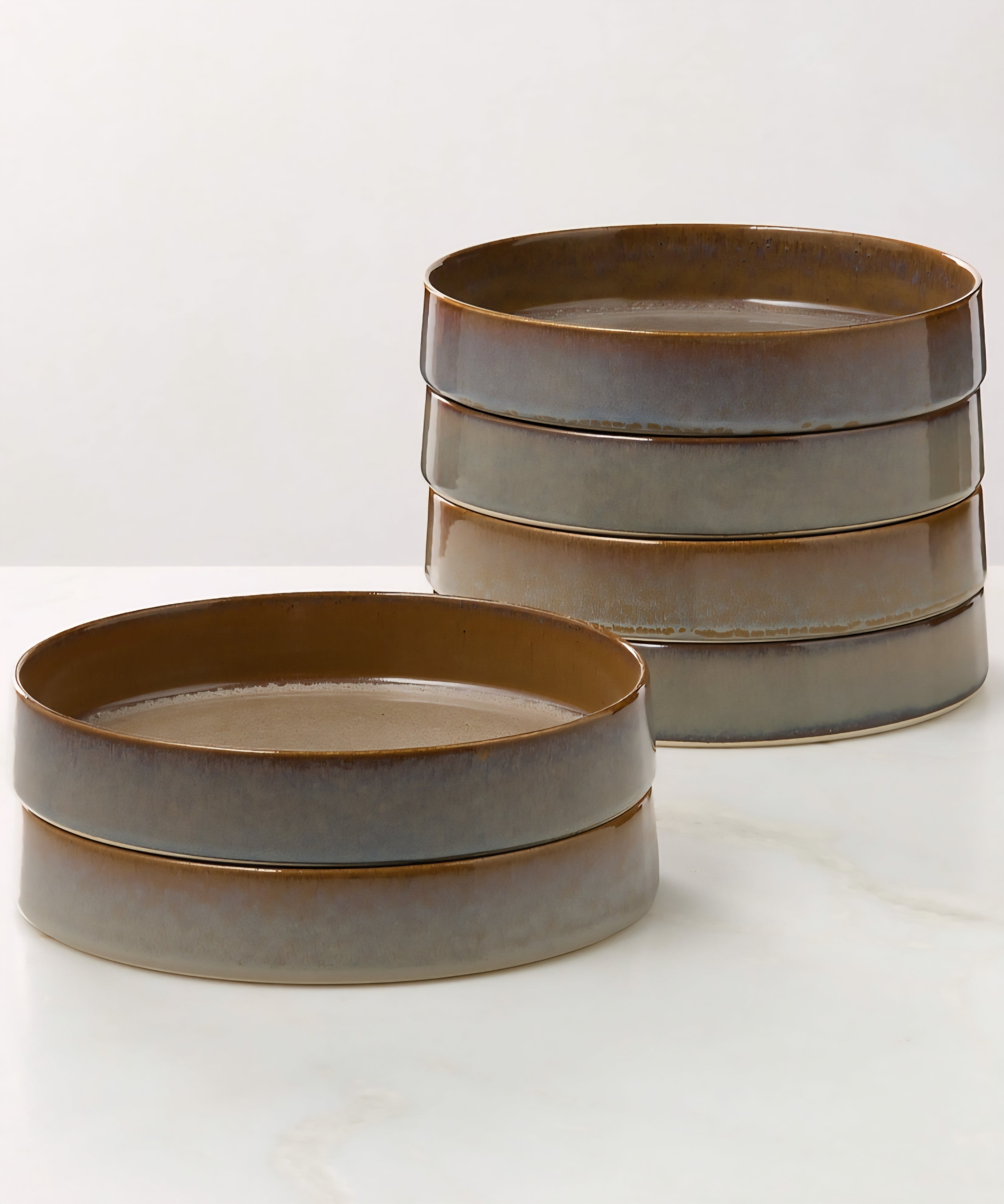 THE ONE × Prado — Reactive Glaze Pasta & Soup Bowls