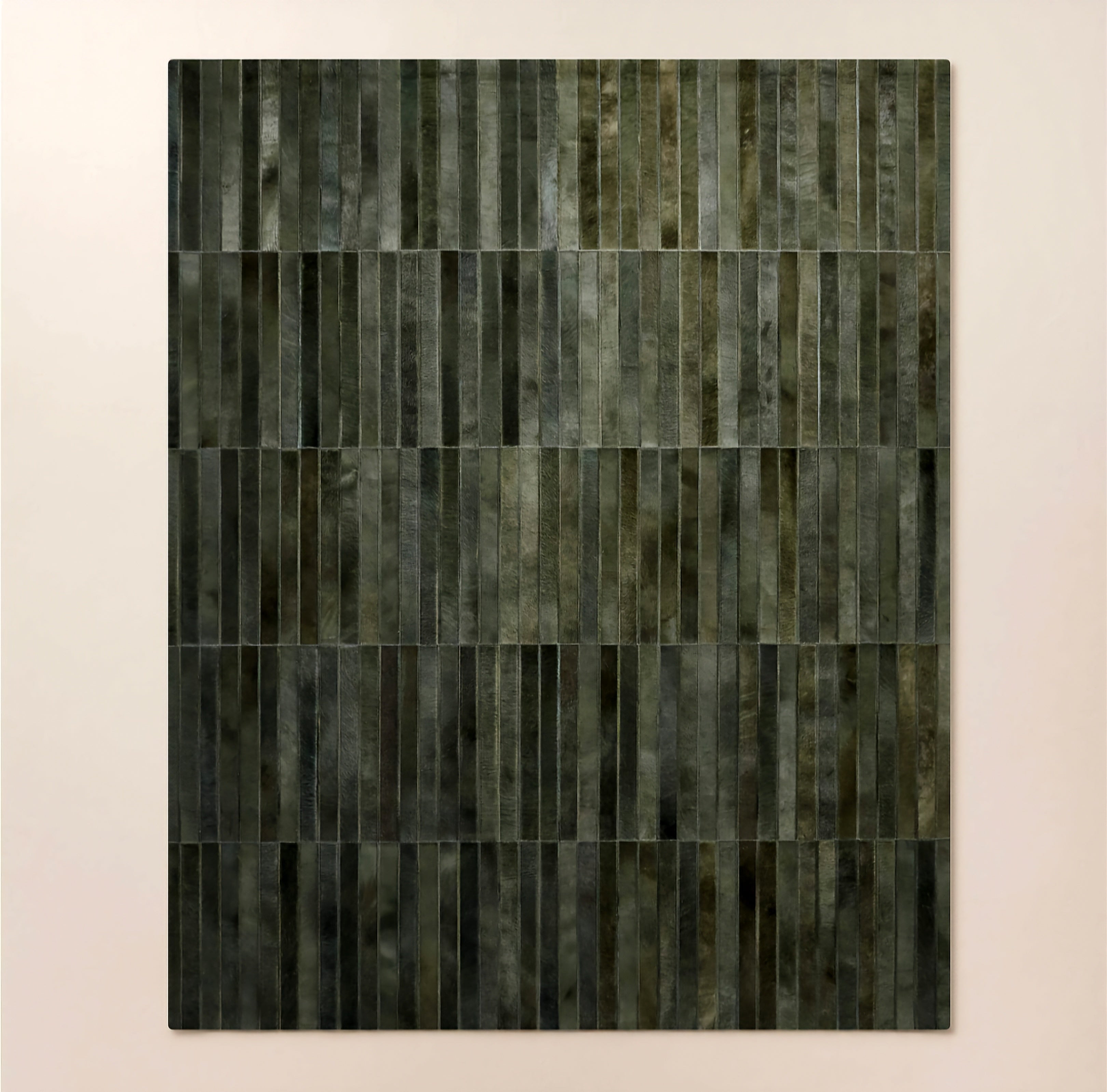 THE ONE × Camilia — Patchwork Ivory Hide Area Rug
