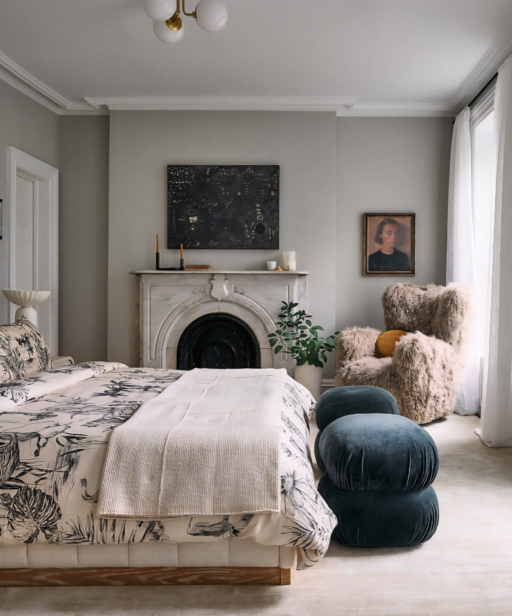 THE ONE × Mongolian Sheepskin Accent Chair