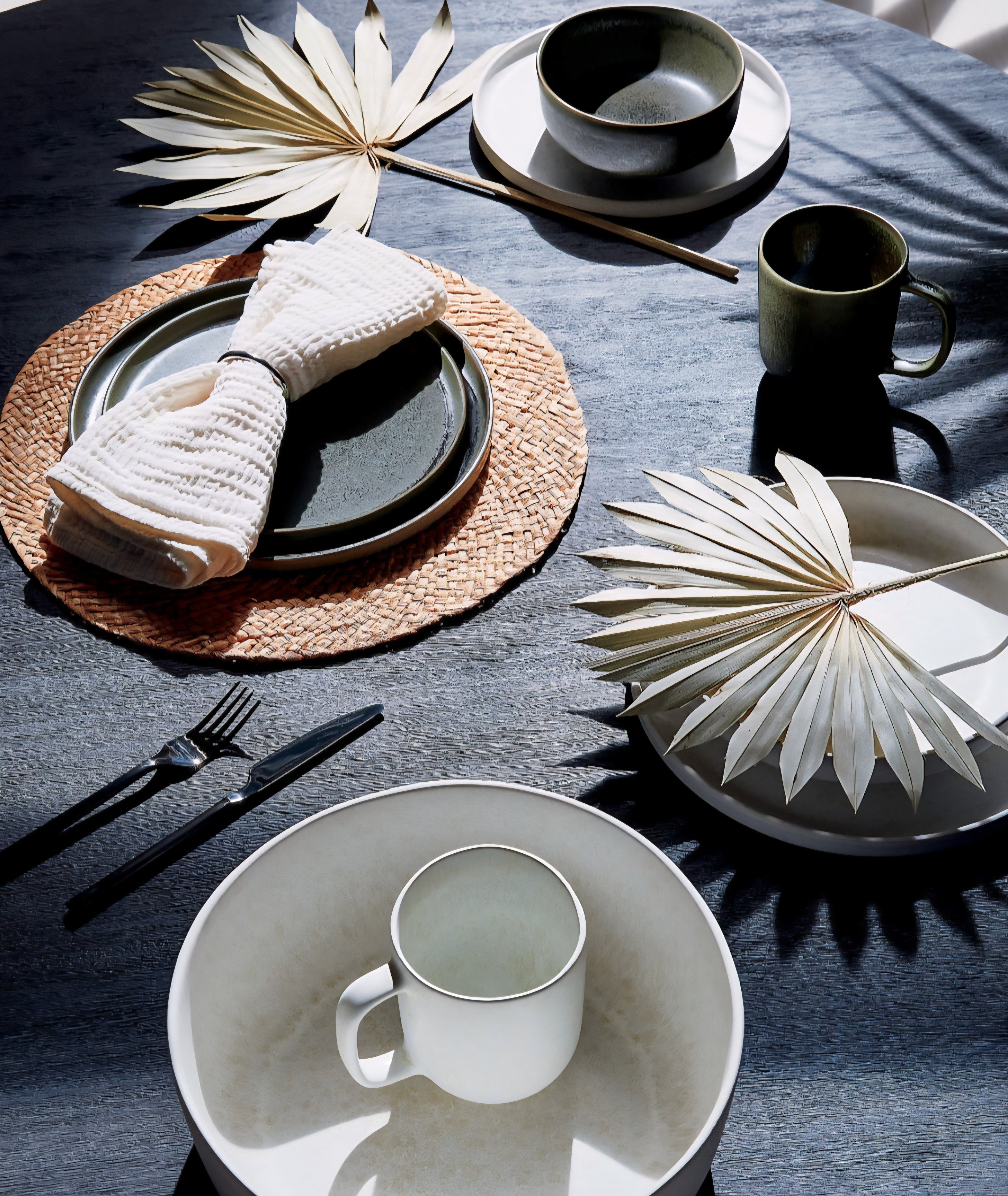 THE ONE × Drift — Matte Reactive Glaze Dinner Plates