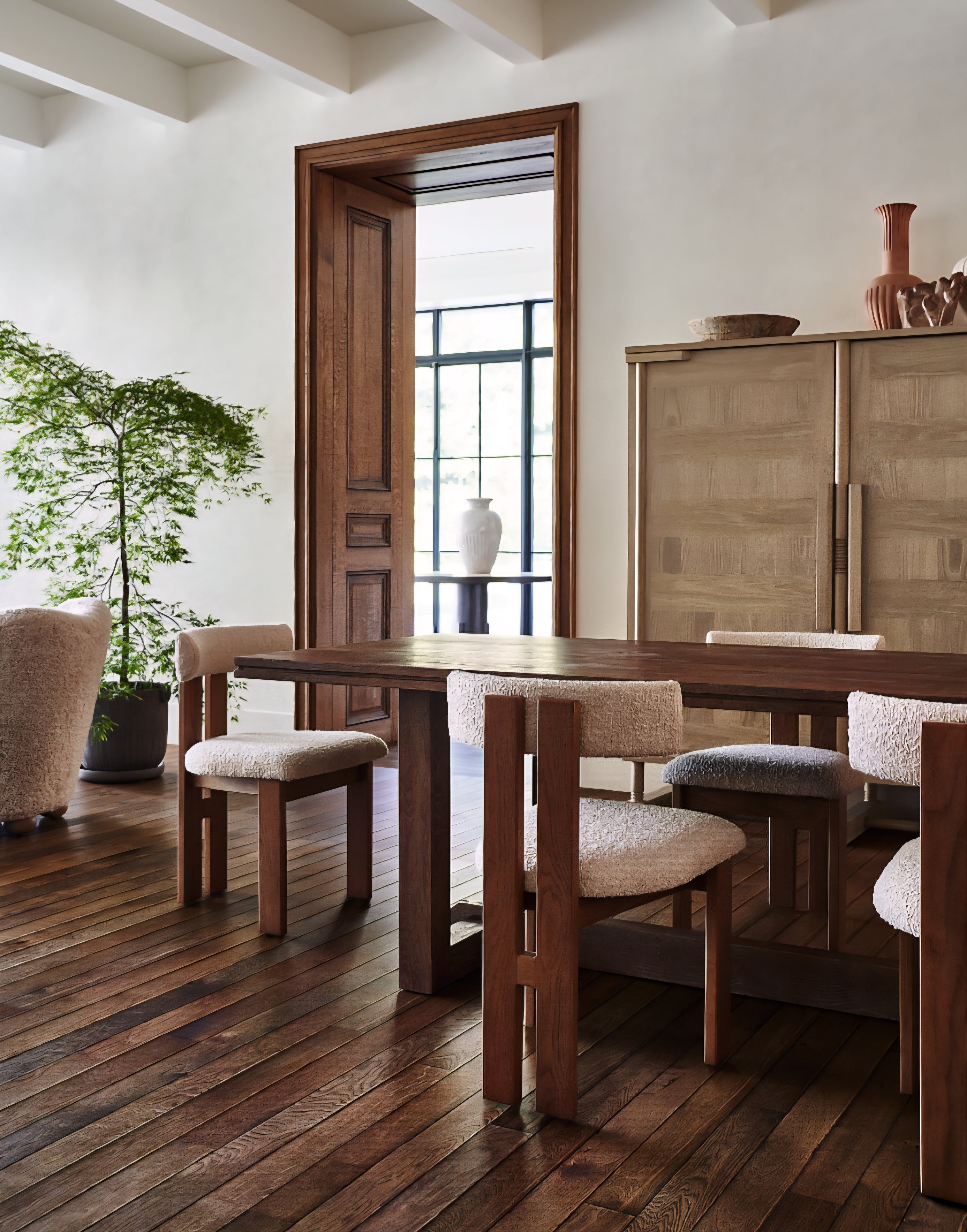 THE ONE × Ceremonie — Boucle Dining Chair