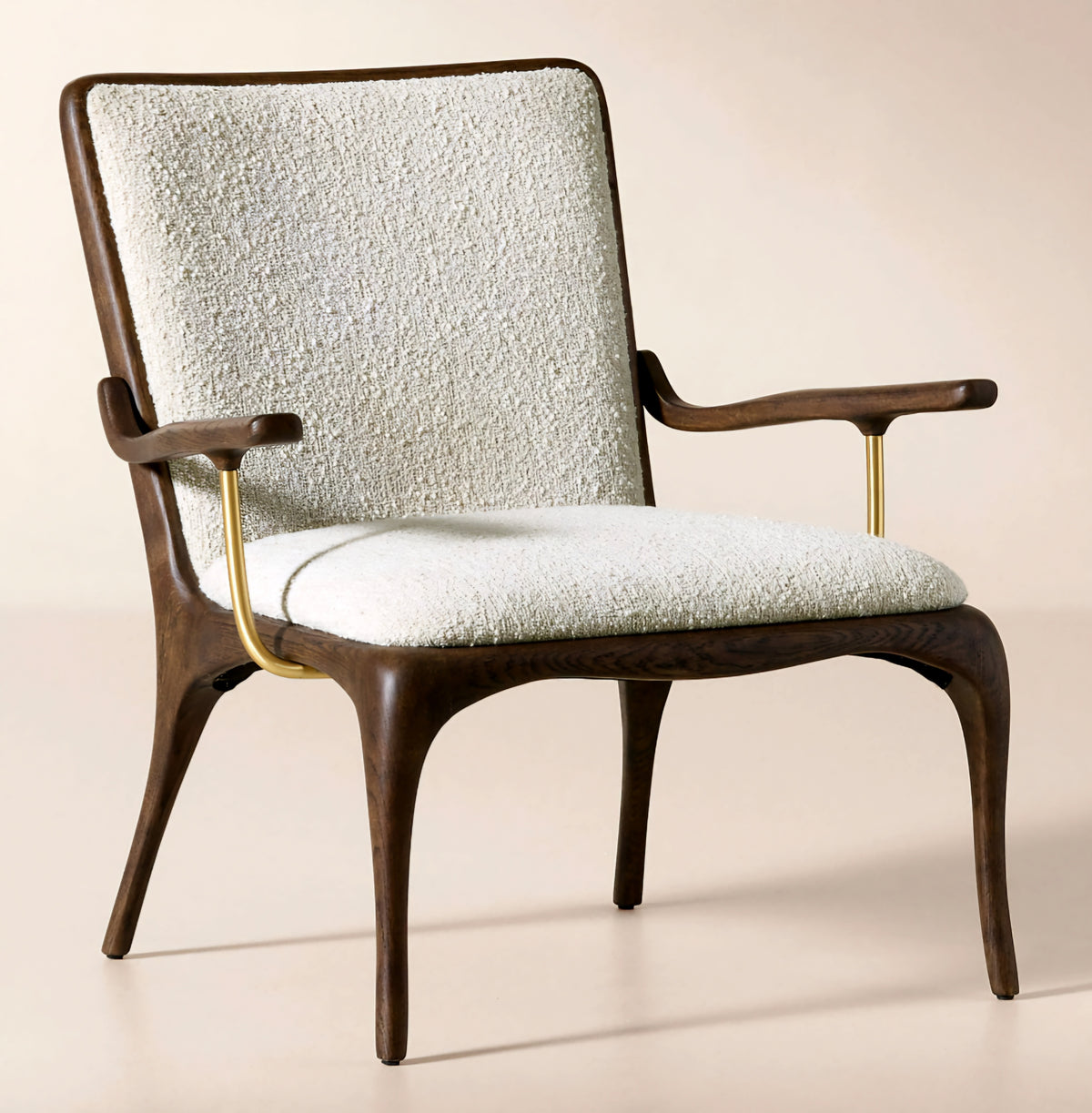 THE ONE × Colby — Faux Mohair Accent Chair