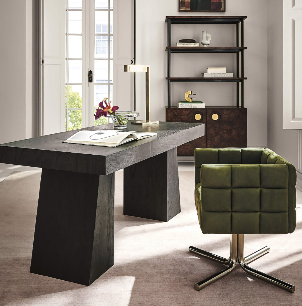 THE ONE × Ridge — Bleached Wood Desk with Drawer
