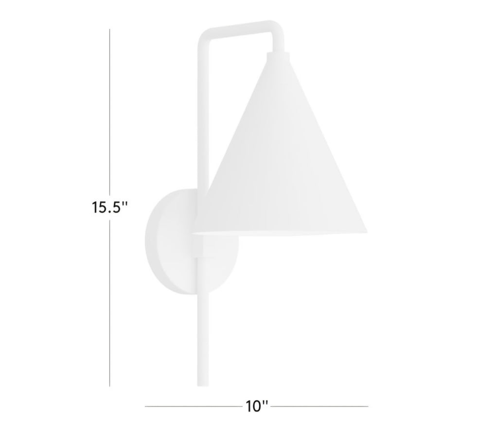 THE ONE × Lani — White Wall Sconce