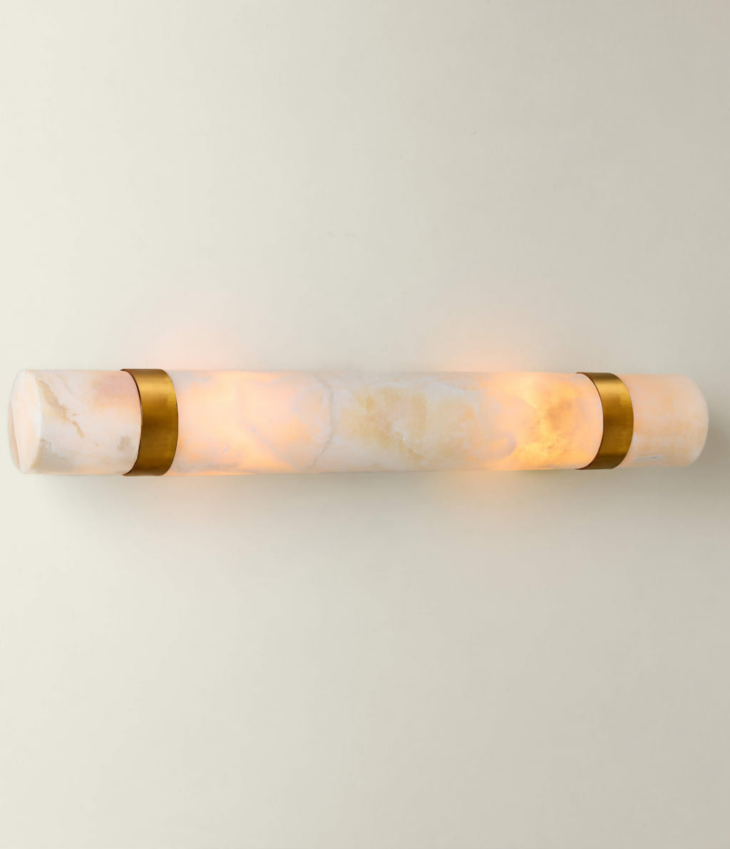 THE ONE × Natalia — Onyx Stone Wall Sconce 21.5"