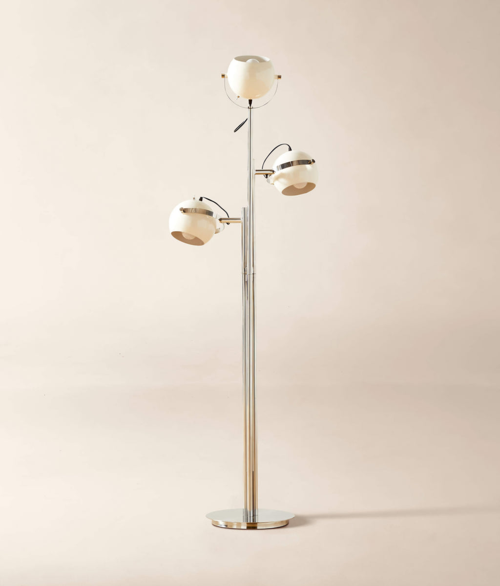 THE ONE × Daltrey — White Metal Floor Lamp