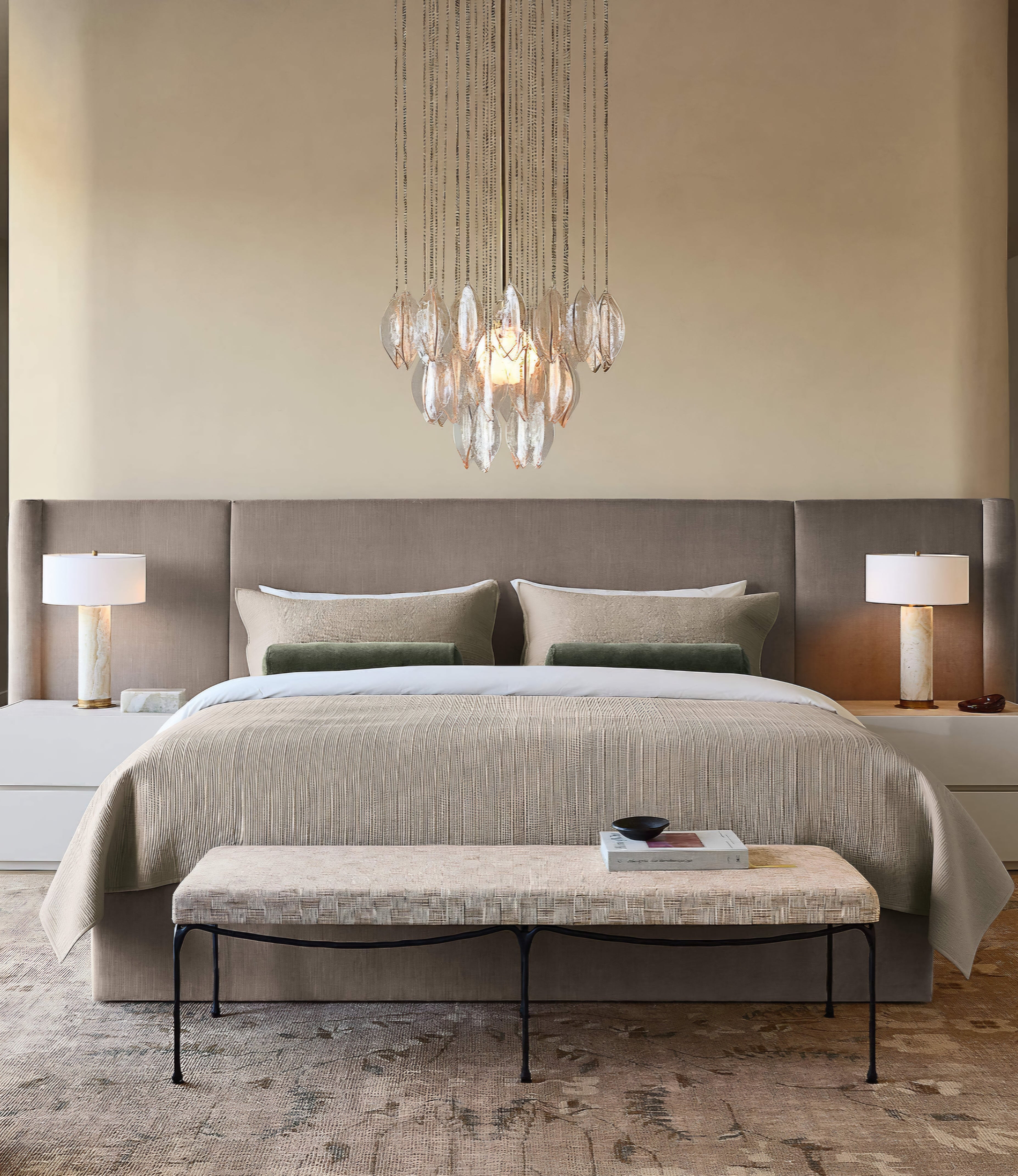 THE ONE × Bronwen — Cast Glass Chandelier