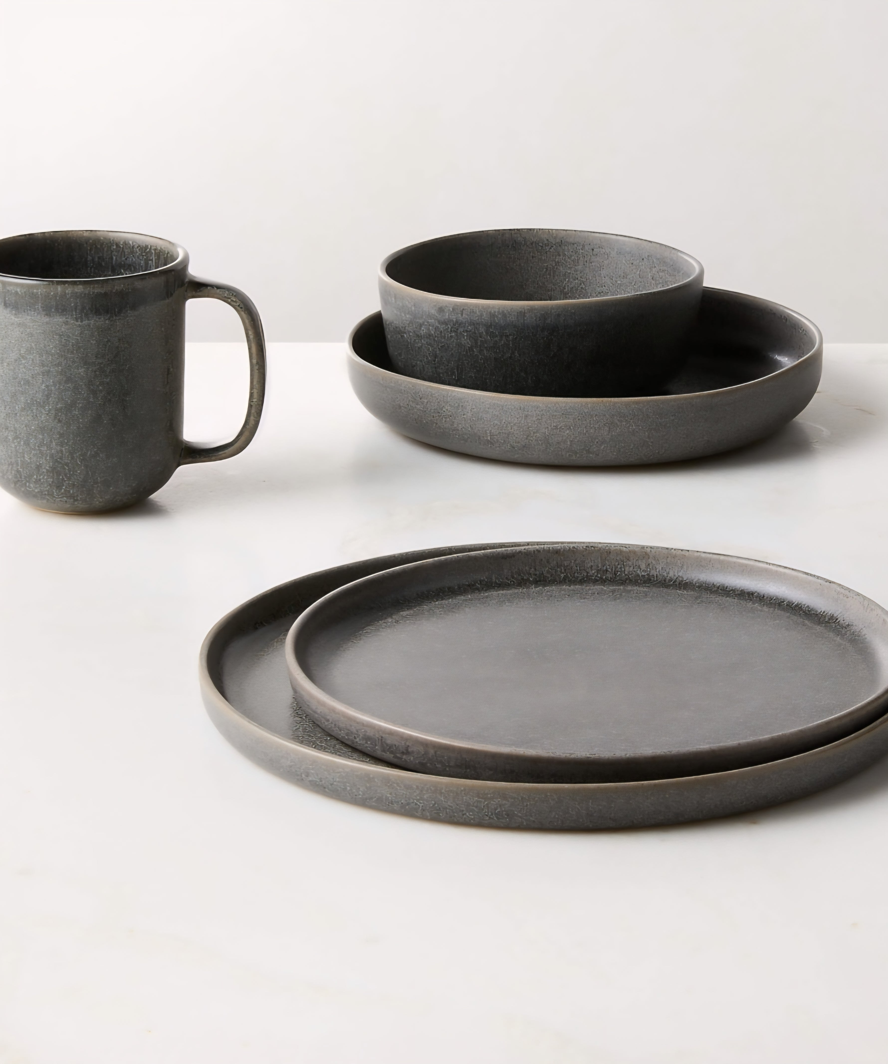 THE ONE × Drift — Reactive Glaze Mugs (Set of 6)