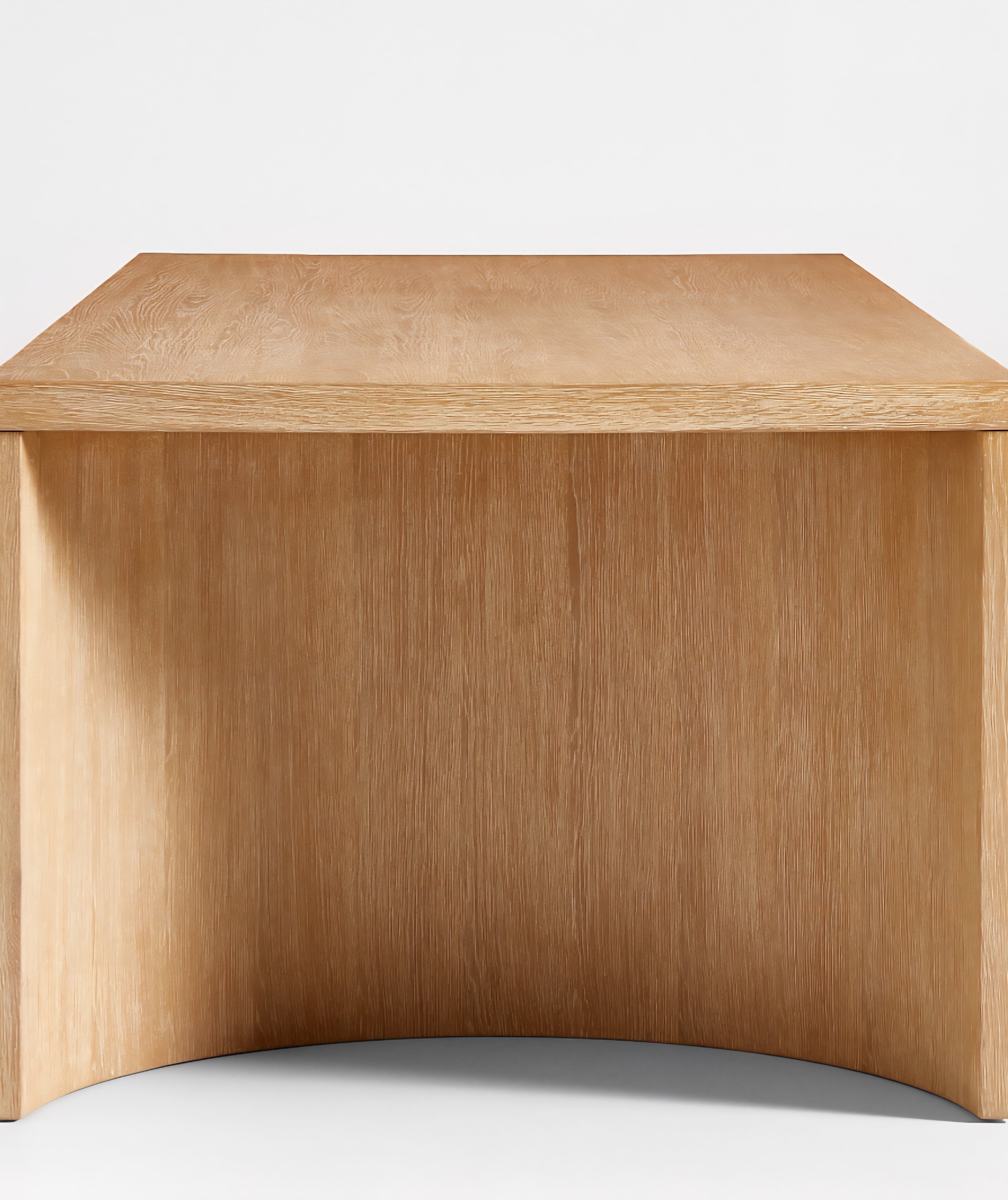 THE ONE × Virage — 96" Curved Oak Dining Table