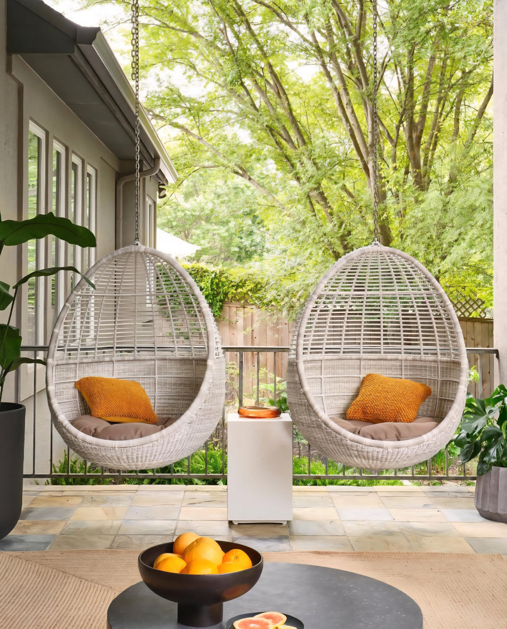 THE ONE × Pod — The Float Hanging Chair