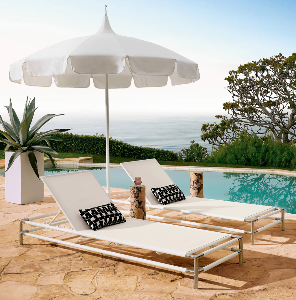 THE ONE × La Paloma — Purple Braccia Marble Side Table