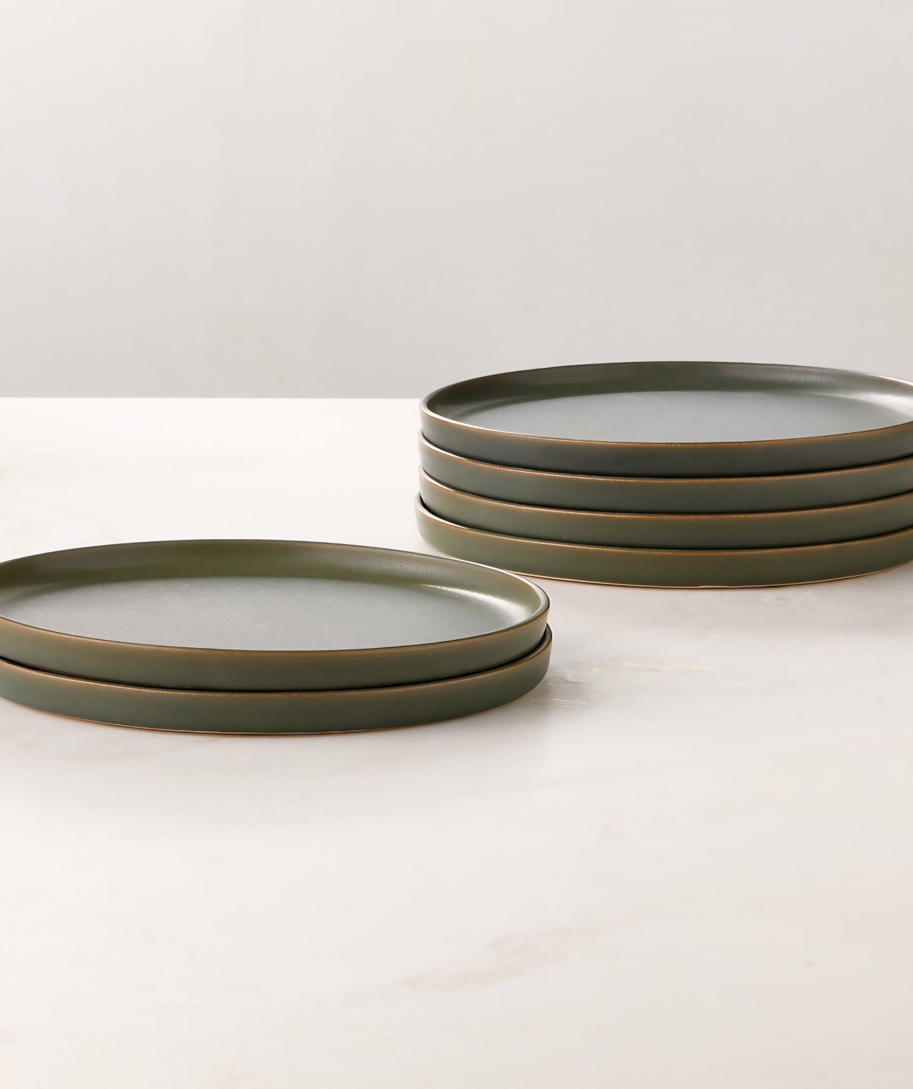 THE ONE × Drift — Matte Reactive Glaze Dinner Plates