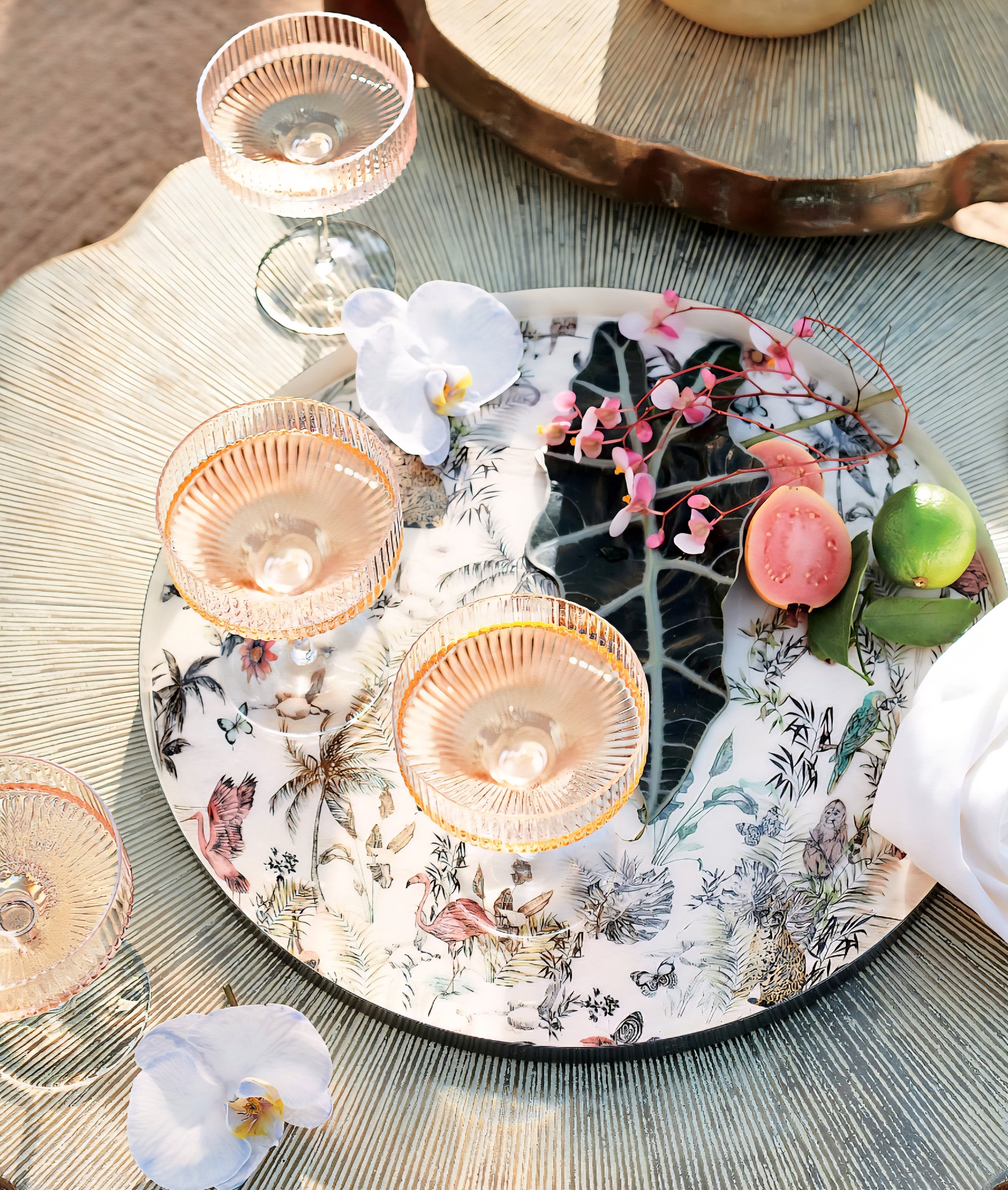 THE ONE × Jungle — Round Serving Tray