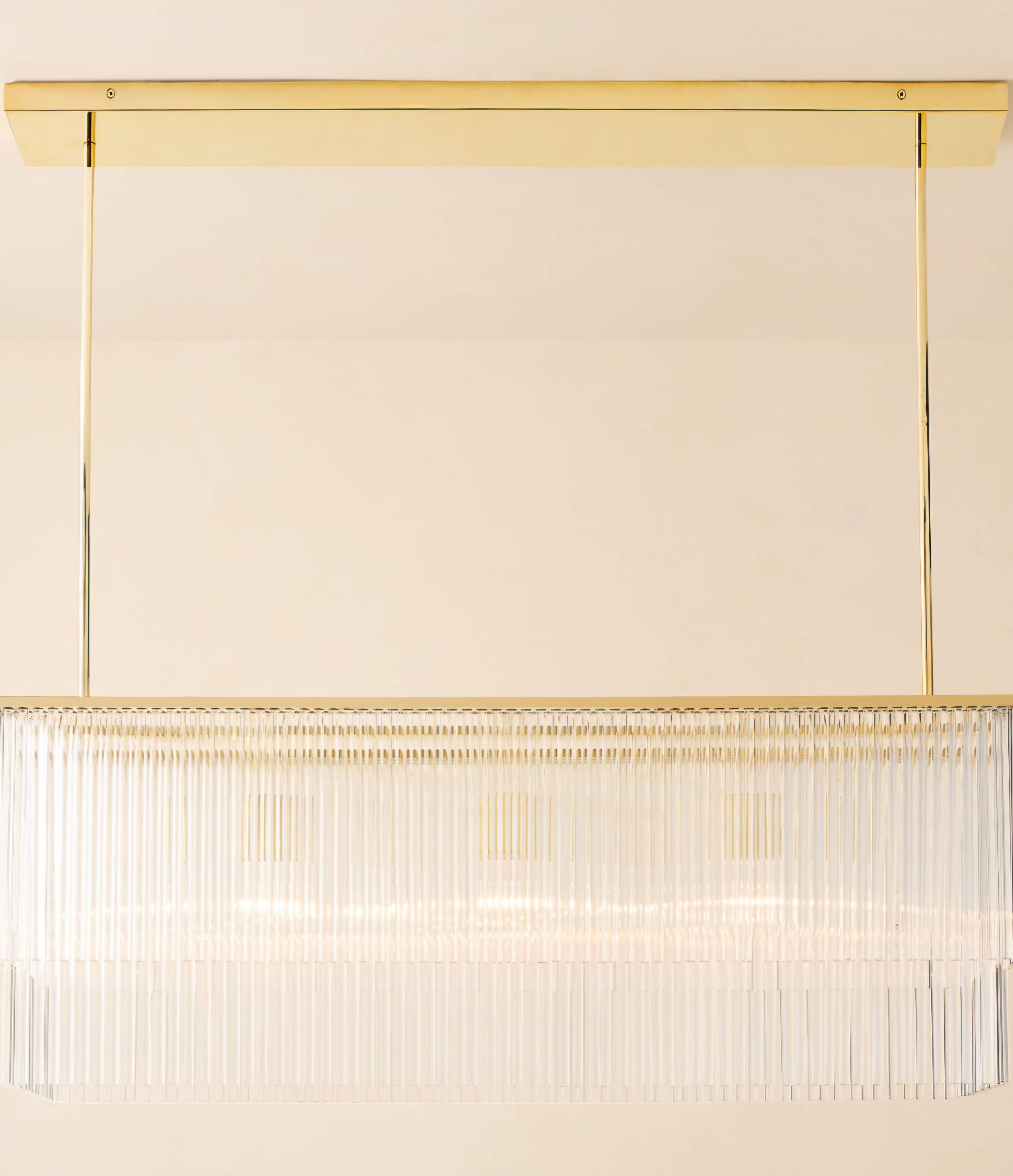 THE ONE × Stellar — 2-Tier Glass Chandelier Light