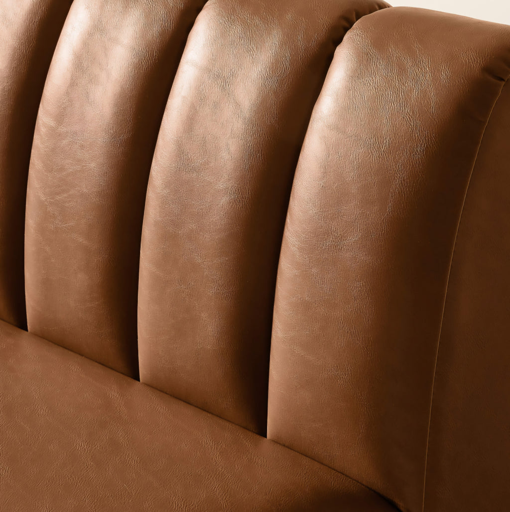 THE ONE × Duncan — Leather U-Shaped Dining Banquette