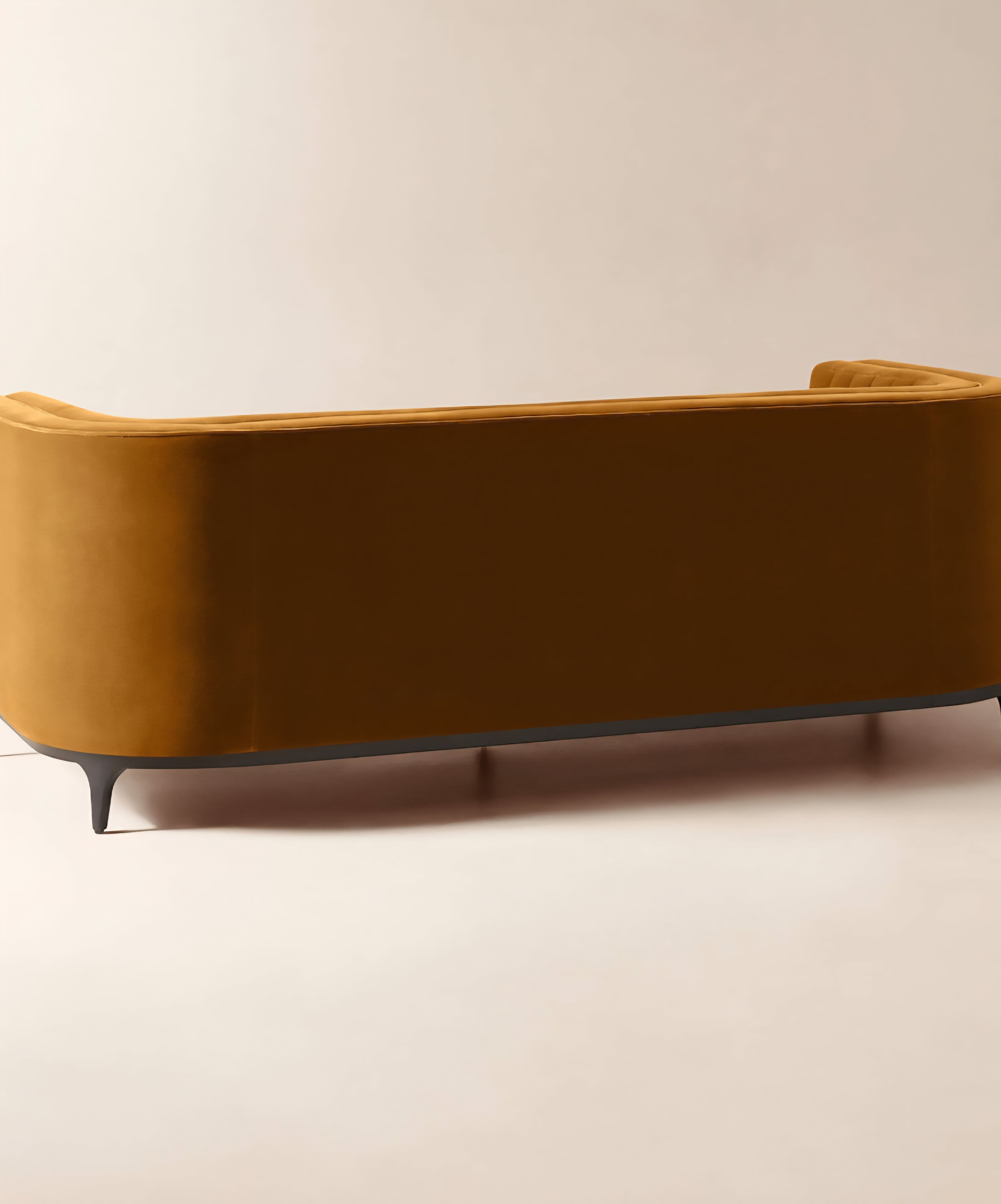 THE ONE × Ambroise — Light Taupe Velvet Sofa