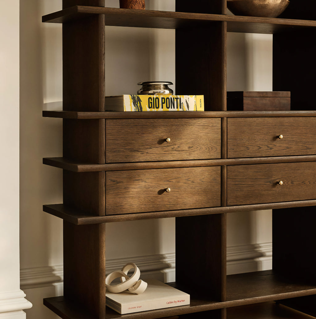 THE ONE × Madison — Dark Oak Bookcase