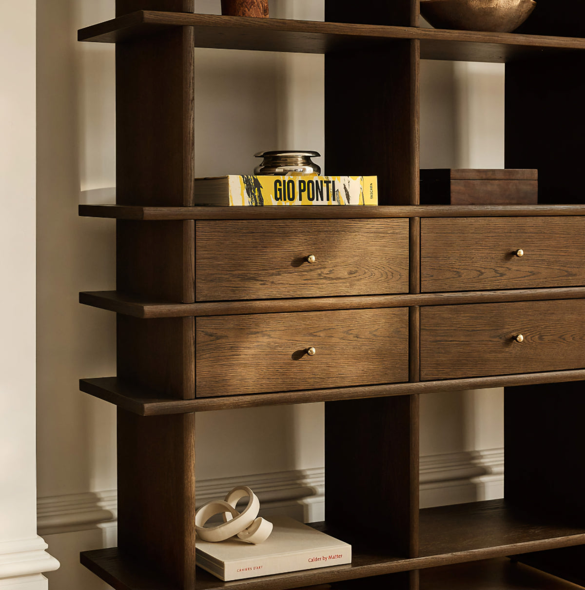 THE ONE × Madison — Dark Oak Bookcase