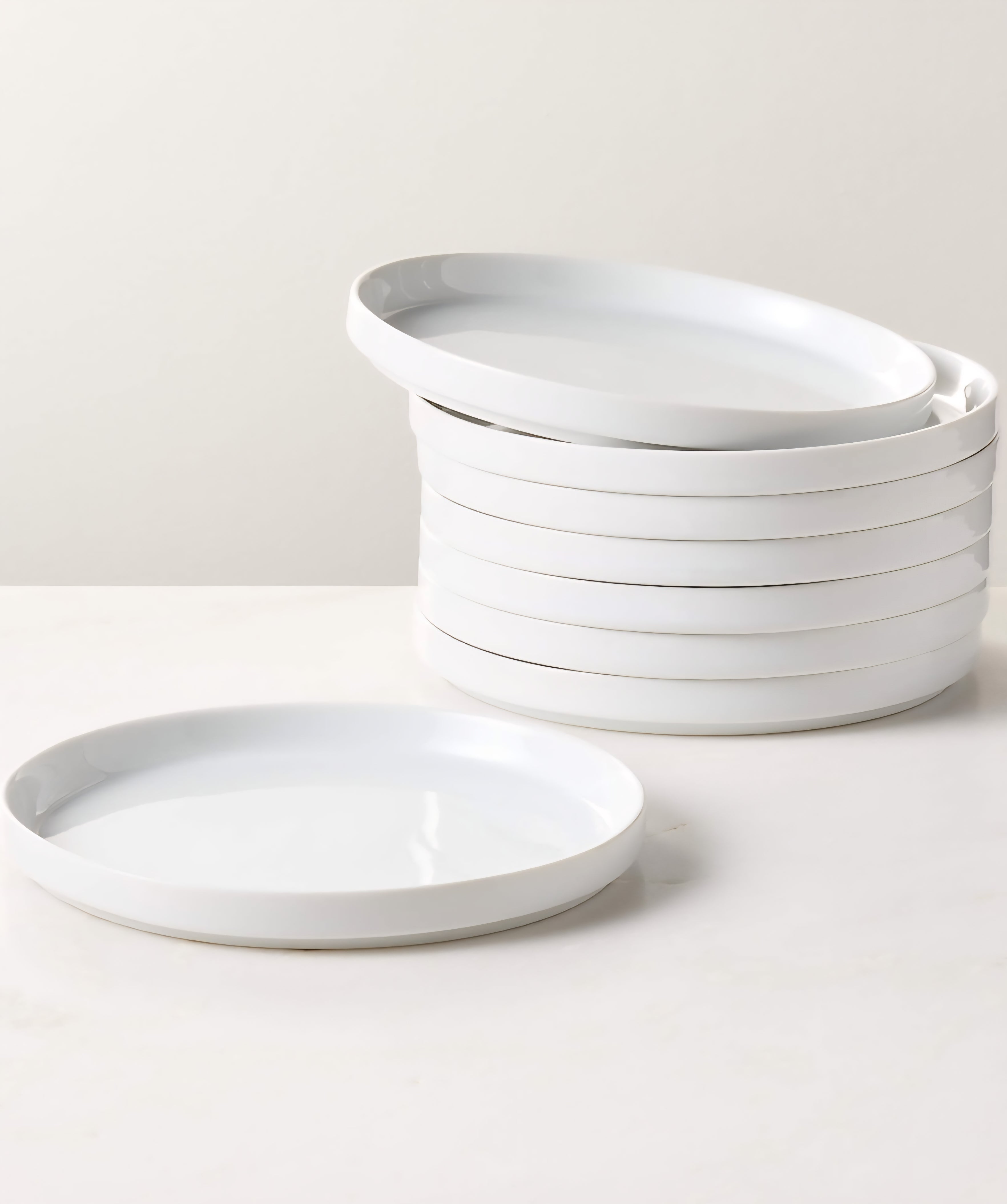 THE ONE × Frank — White Dinner Plates