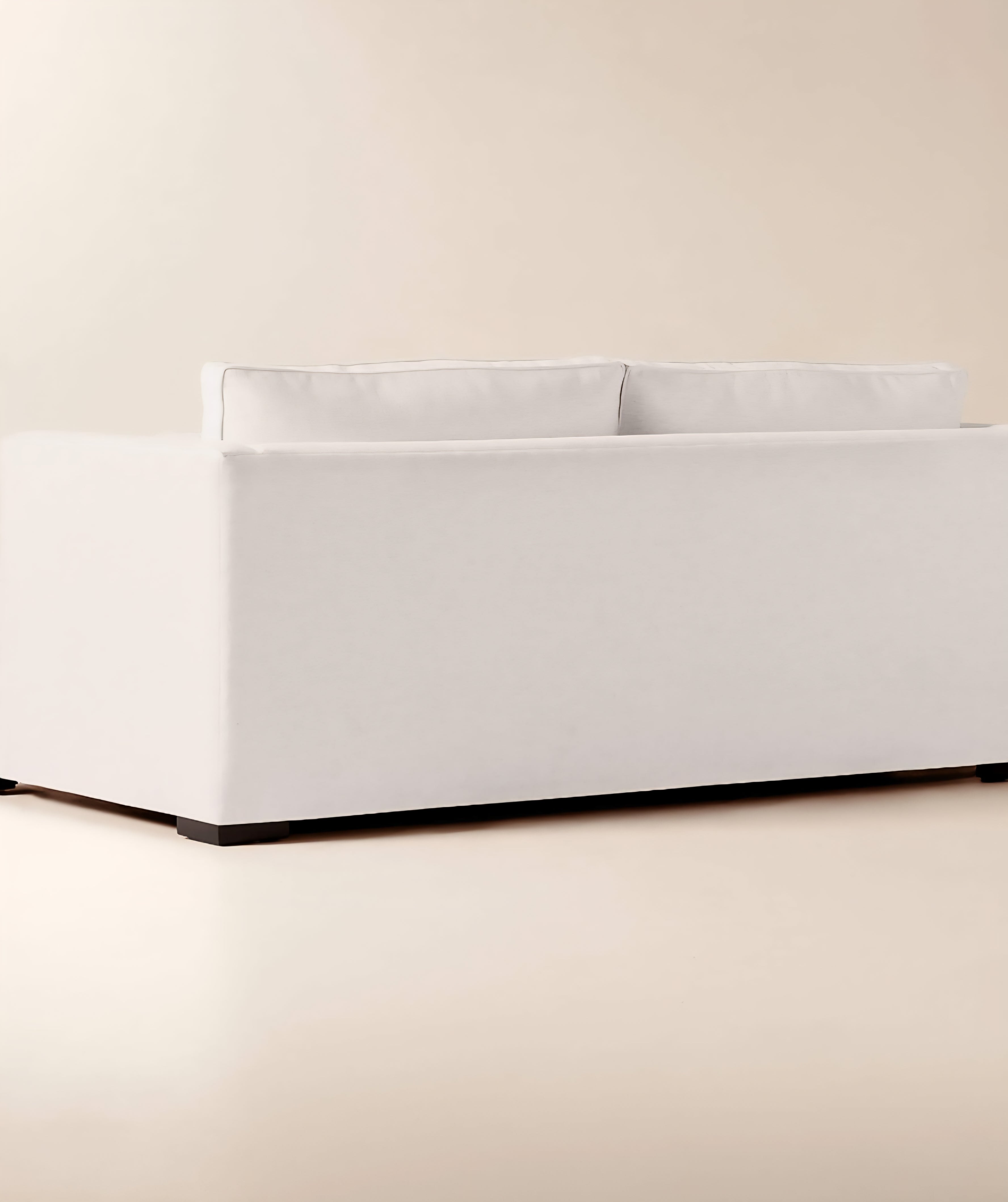 THE ONE × Eastman — White Performance Fabric Sofa