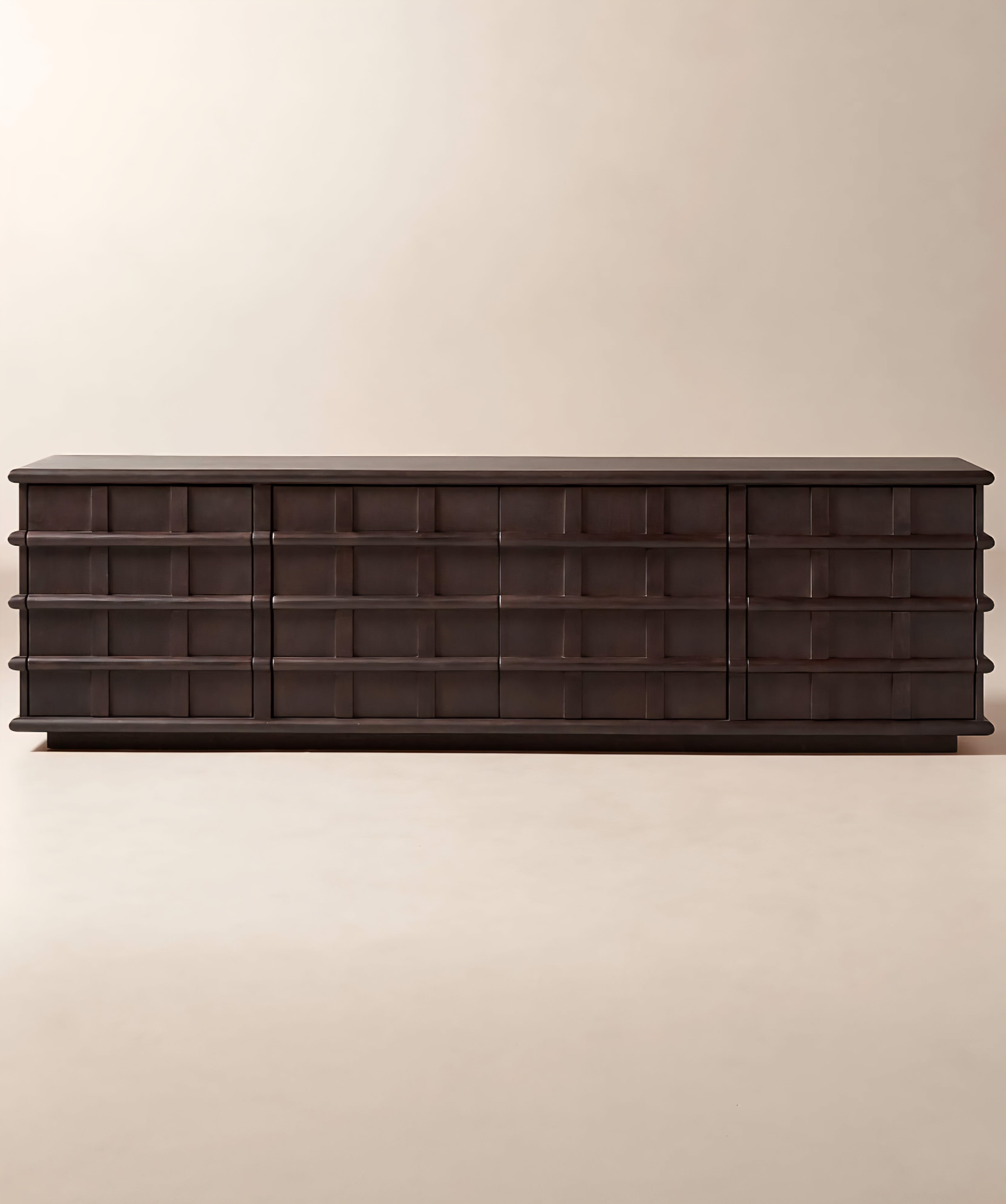 THE ONE × Alpena — Dark Acacia Wood Credenza