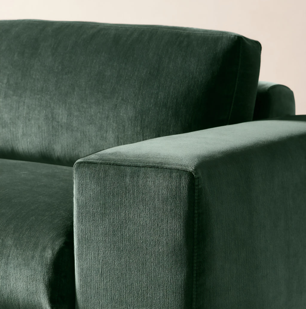 THE ONE × Berkeley — Jade Performance Velvet Sleeper 
91" Sleeper Sofa