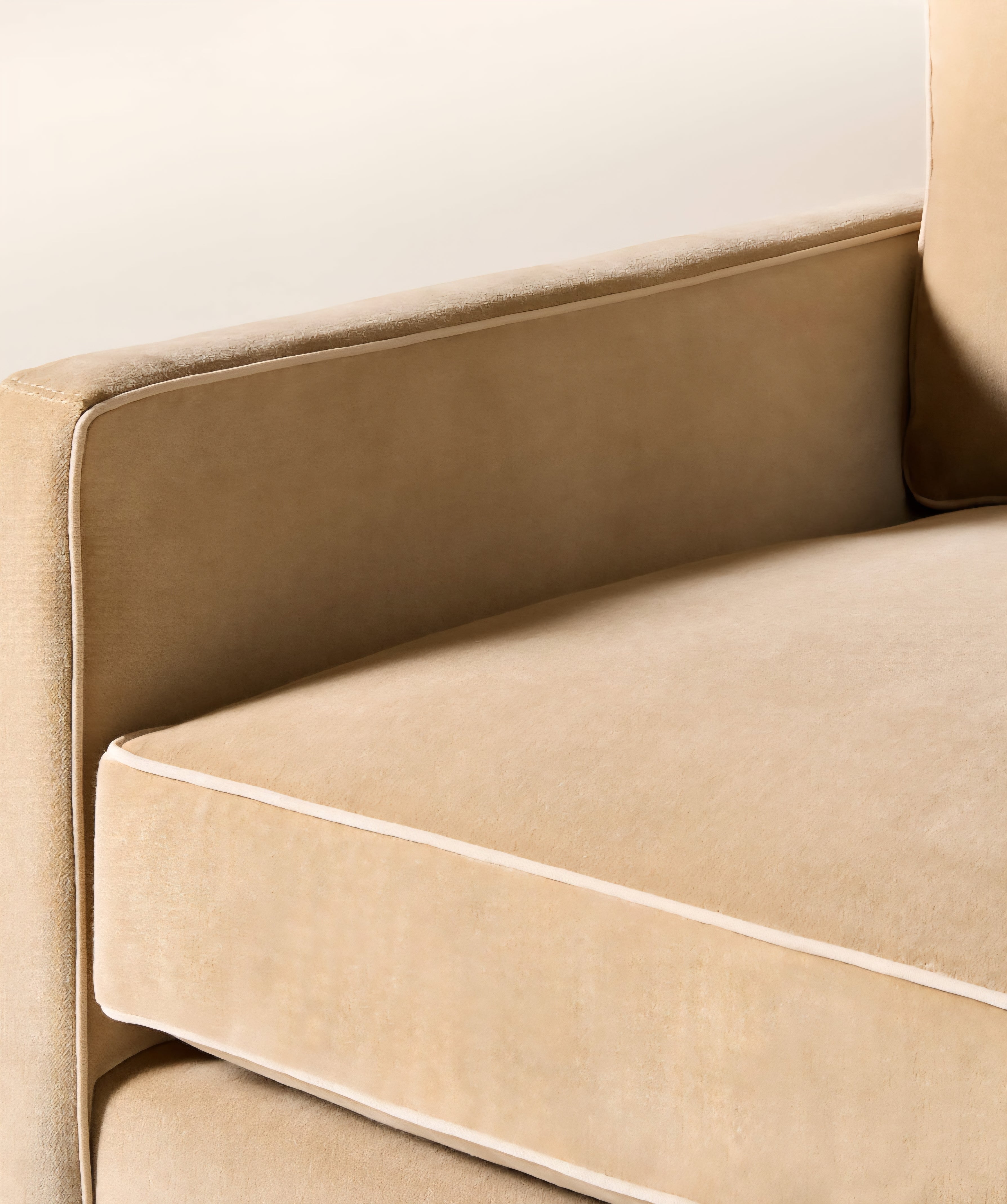 THE ONE × Brett — Jade Green Velvet Sofa