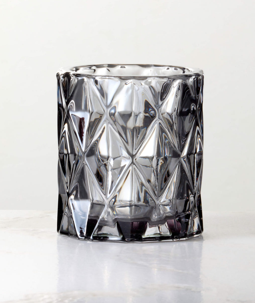 THE ONE × Betty — Smoked Glass Tealight Candle Holders (Set of 6)