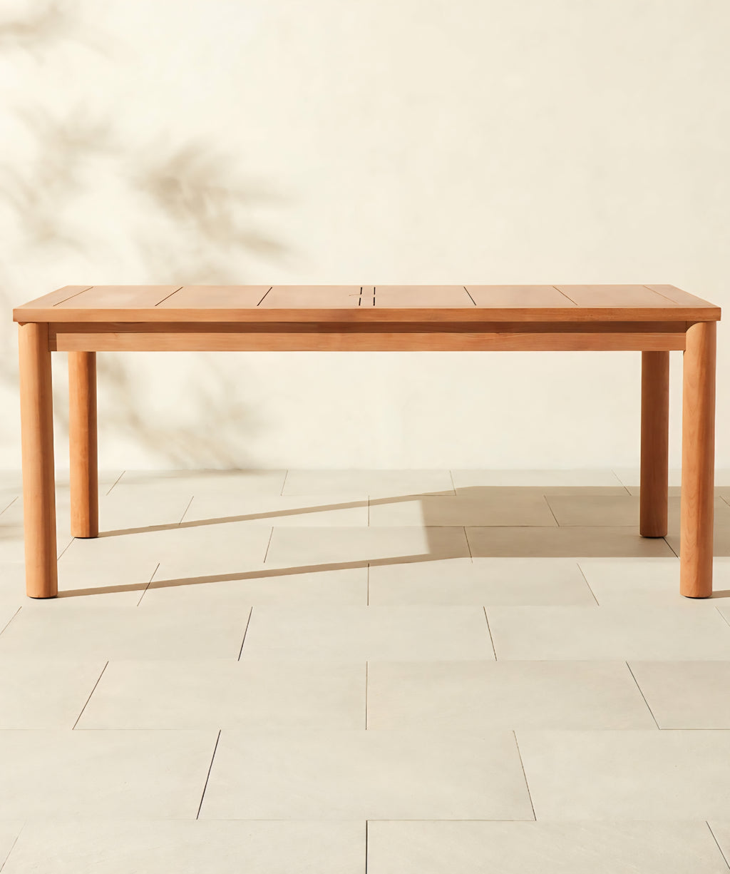 THE ONE × Pinet — Teak Outdoor Dining Table