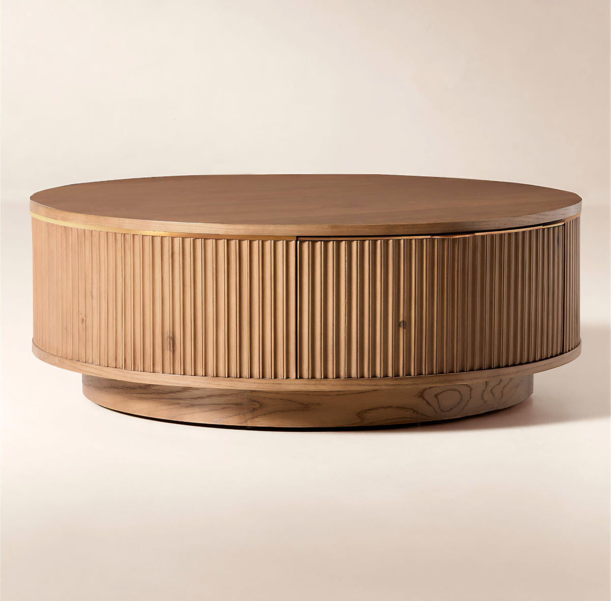 THE ONE × Davison — Fluted Oak Coffee Tables