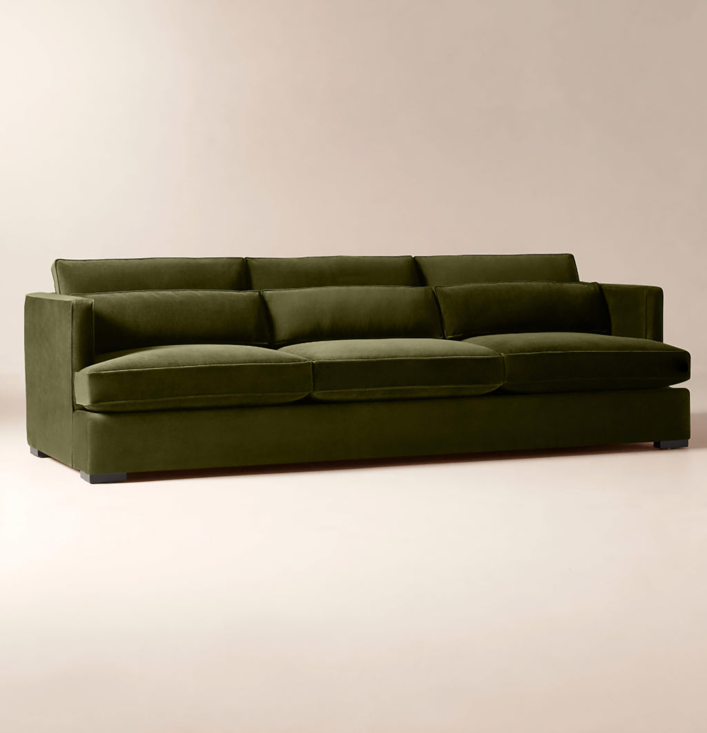 THE ONE × Eastman — White Performance Fabric Sofa