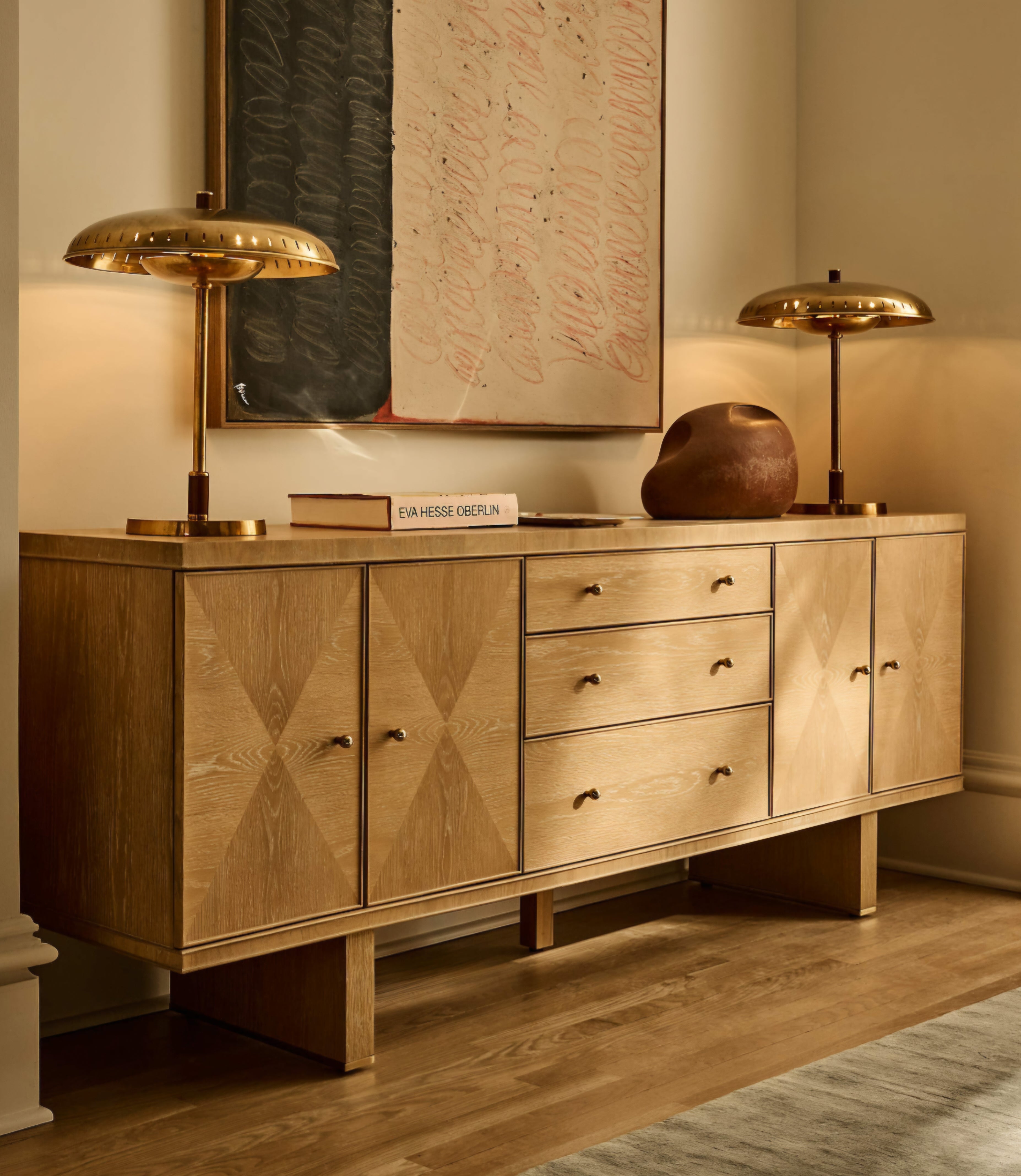 THE ONE × Atelier — Aged Brass Table Lamp
