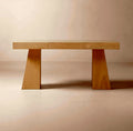THE ONE × Ridge — Bleached Wood Desk with Drawer