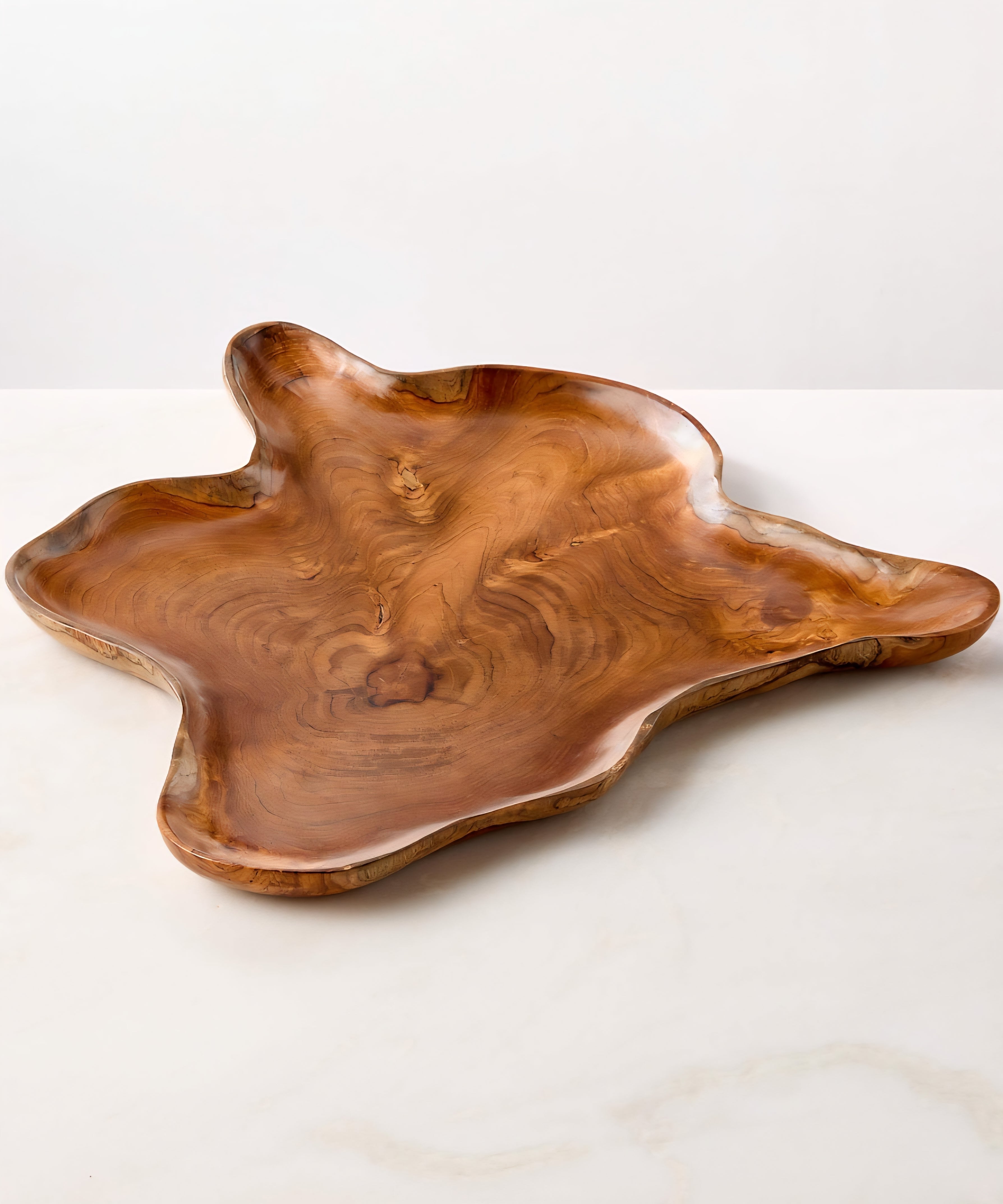 THE ONE × Zacari — Teak Root Platter