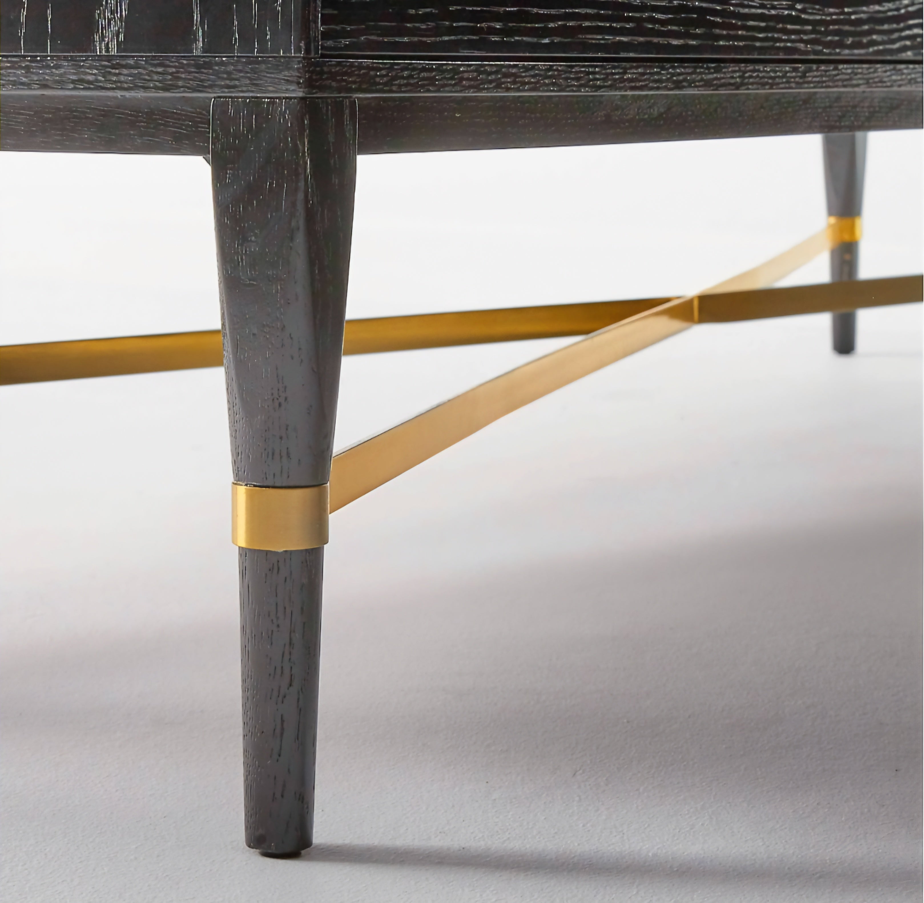 THE ONE × Connoisseur — Black Oak Wood 8-Drawer Dresser