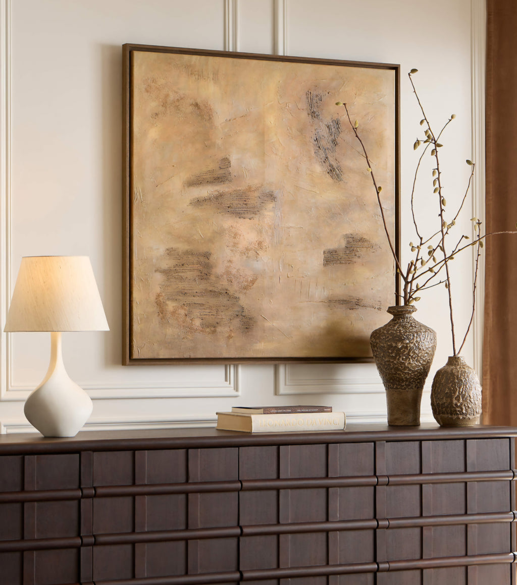 THE ONE × Valis — White Resin Table Lamp