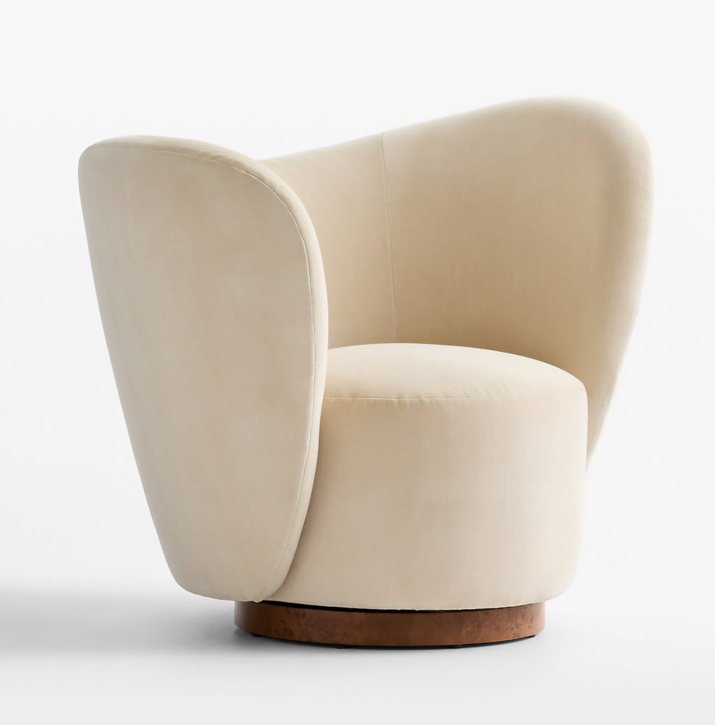 THE ONE × Salon — Swivel Accent Chair by Laura Harrier & Tiffany Howell