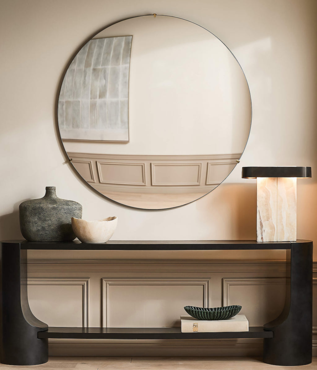 THE ONE × Lastra — White Onyx Table Lamp