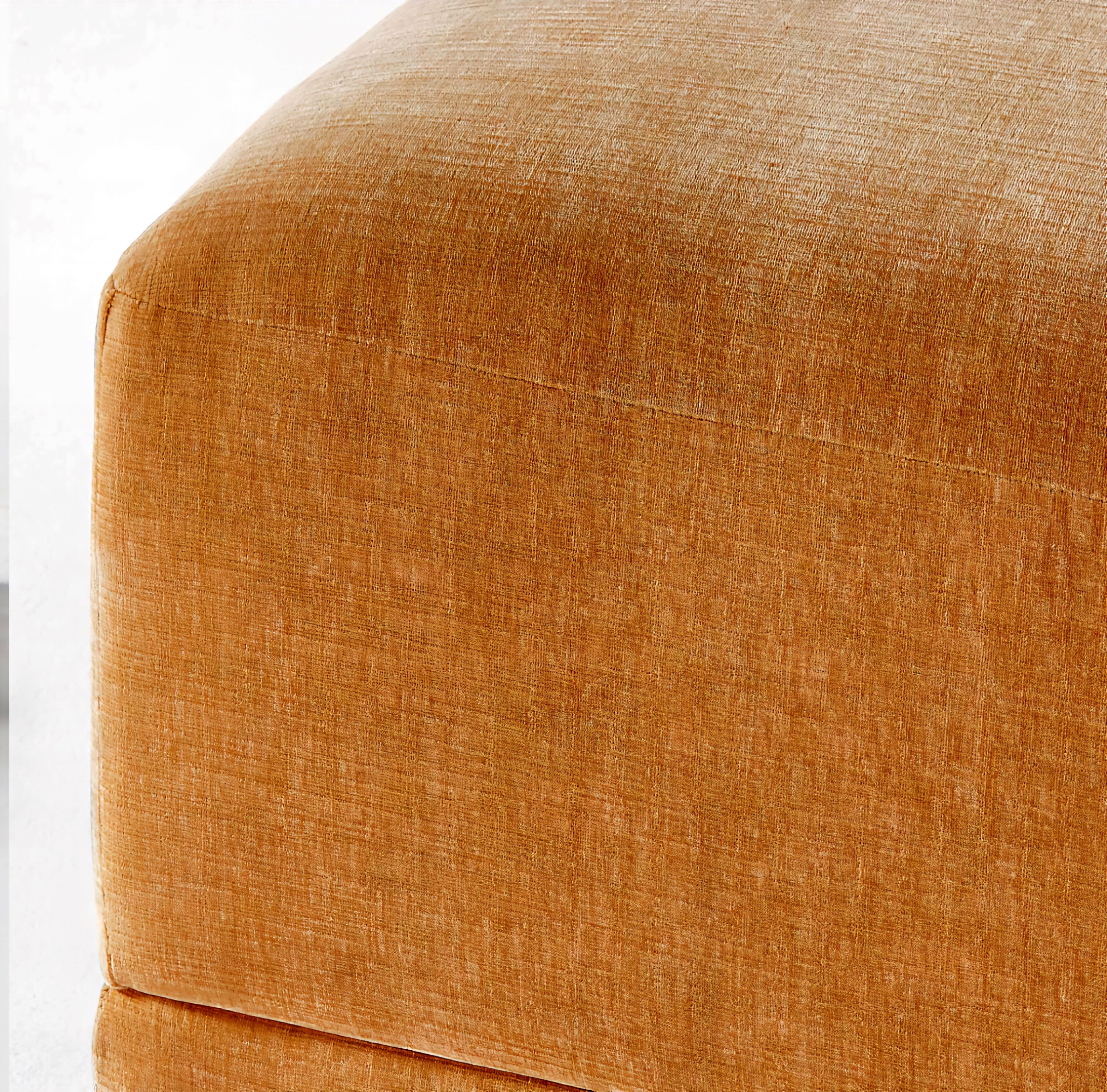 THE ONE × Faible — Wheat Performance Velvet Deep Depth Ottoman