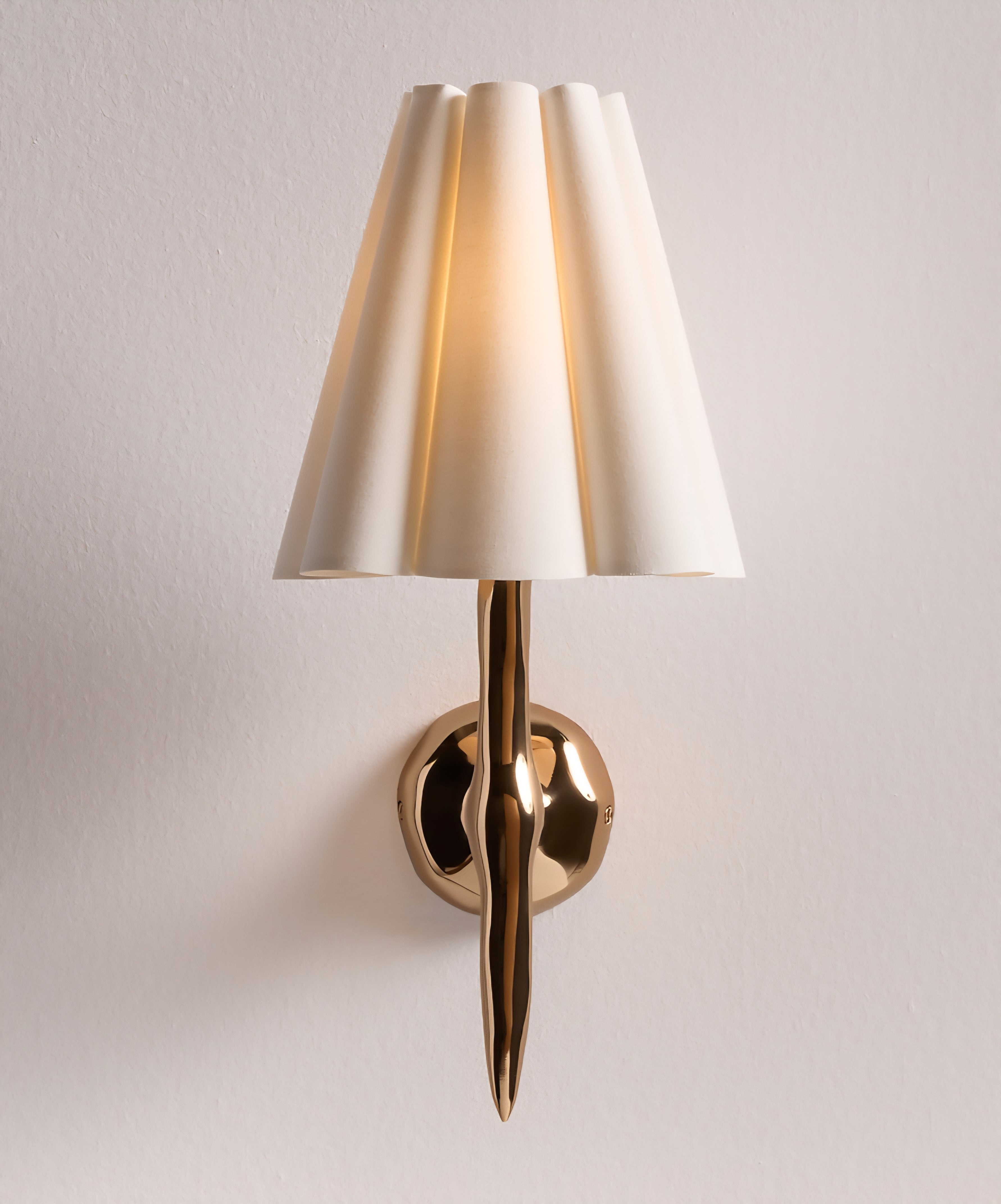 THE ONE × Colette — Hammered Brass Wall Sconce